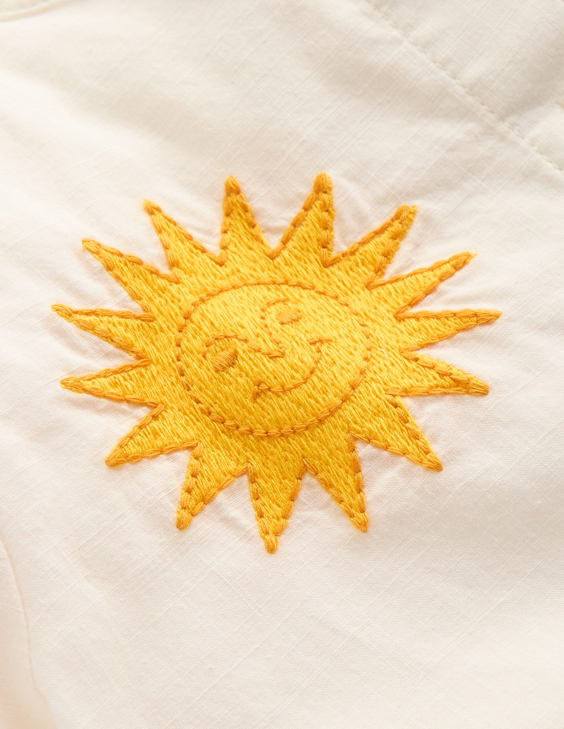 Button-through Blouse-Soft Ivory Embroidery-4