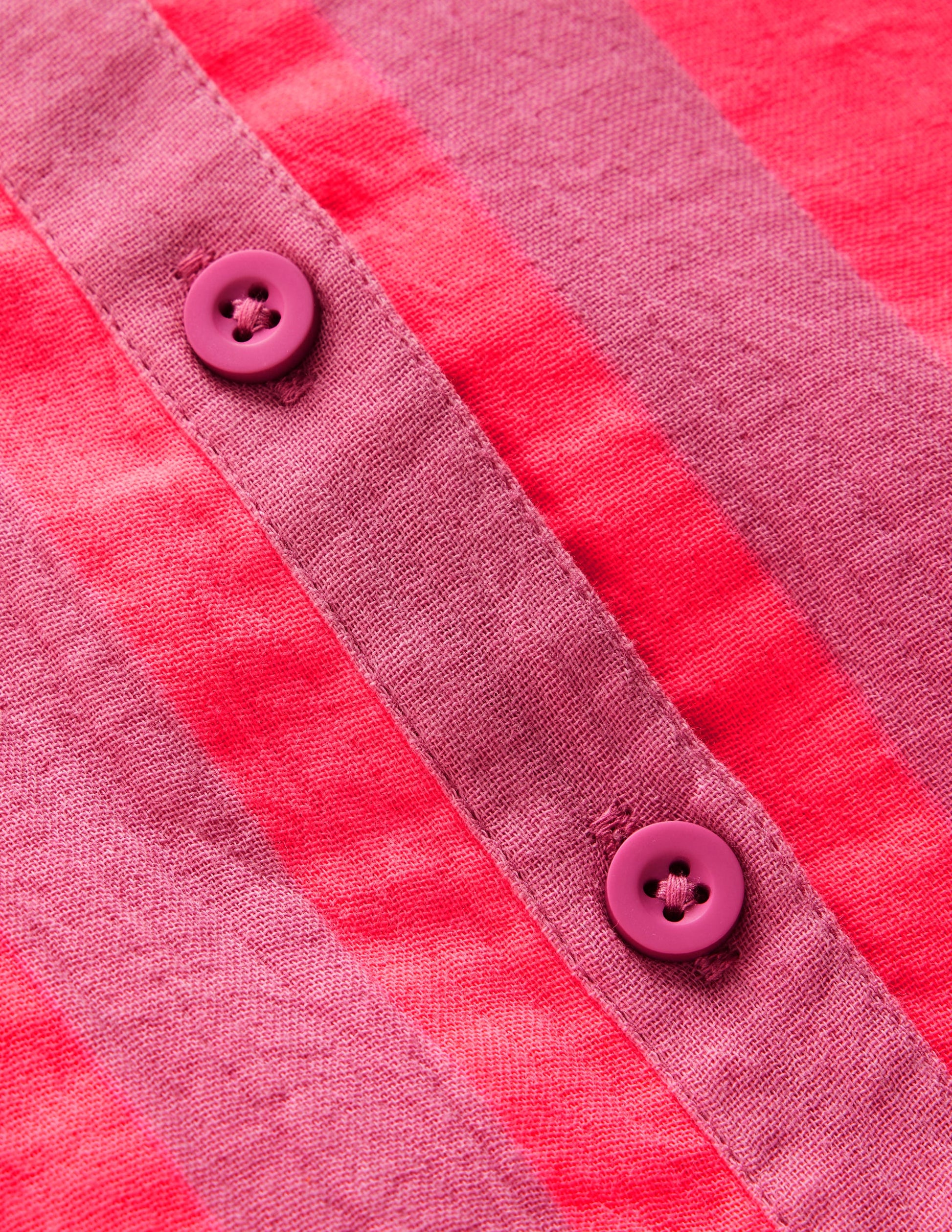 Short Sleeve Relaxed Shirt-Formica Pink Stripe-4