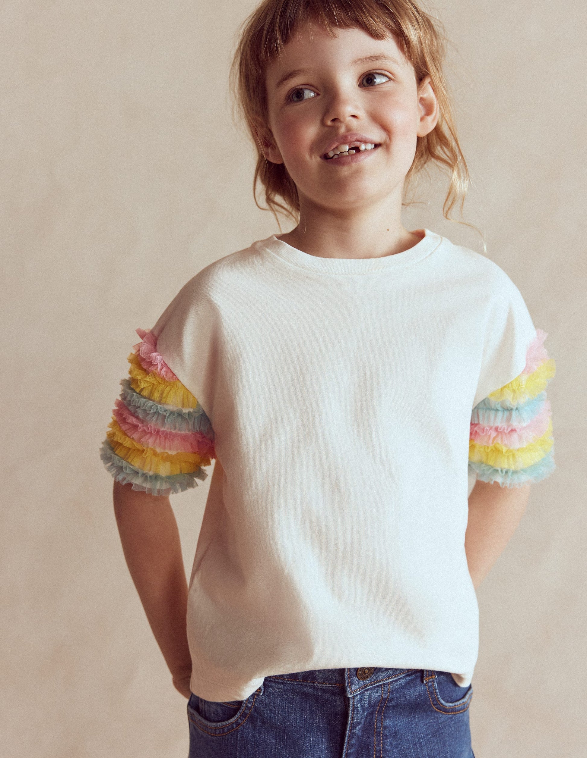 Fun Tulle Top-White-1