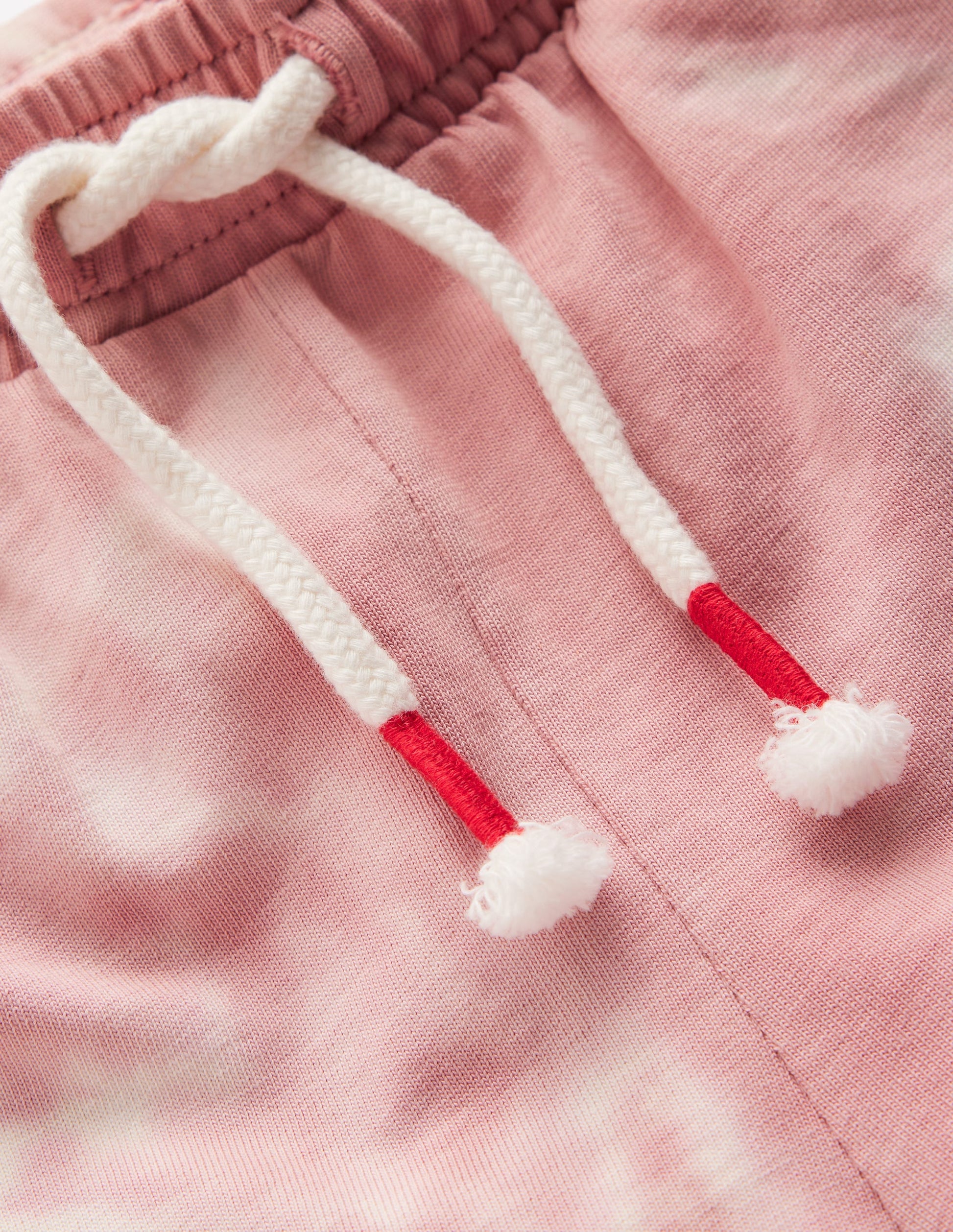 Tie Dye Logo Shorts-Vintage Pink-3