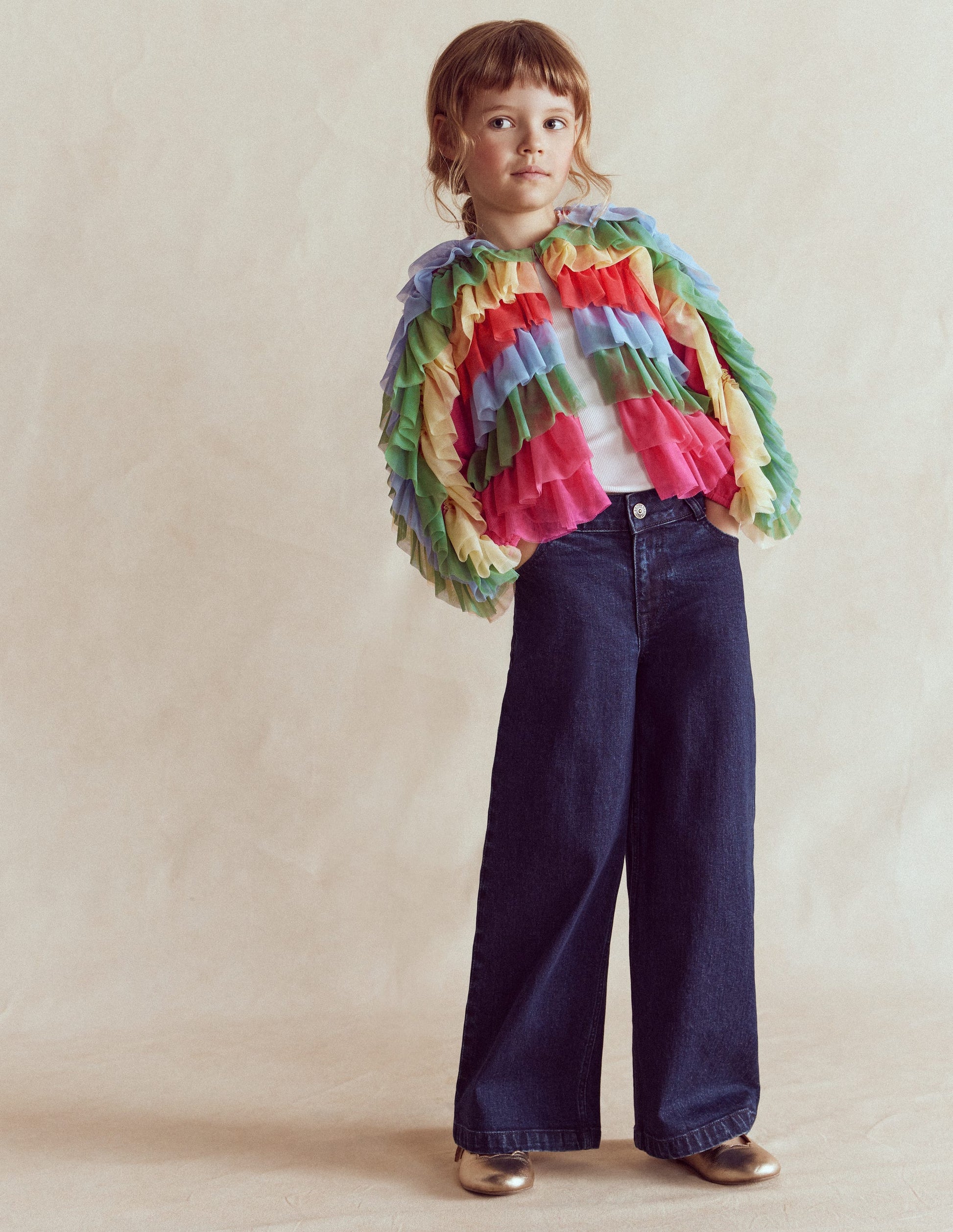 Rainbow Tulle Jacket-Multi Rainbow-3