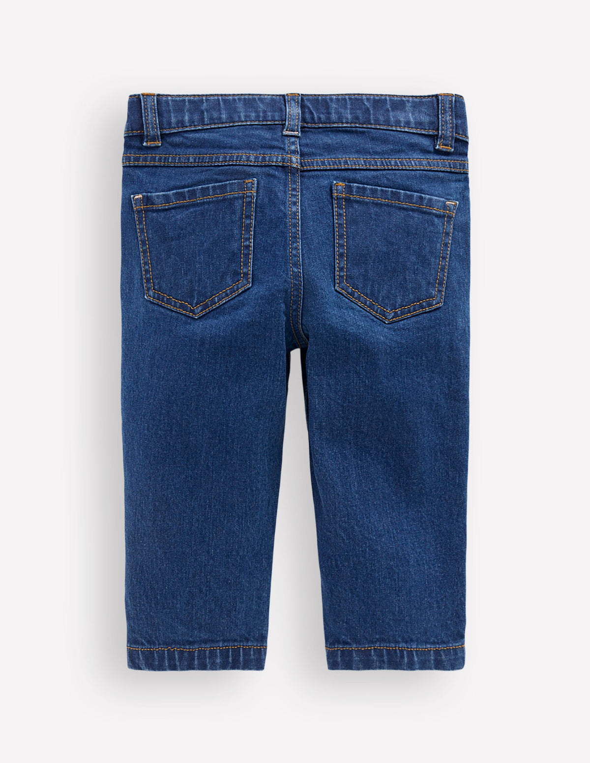 Capri Trousers-Denim Mid Wash - Image 2