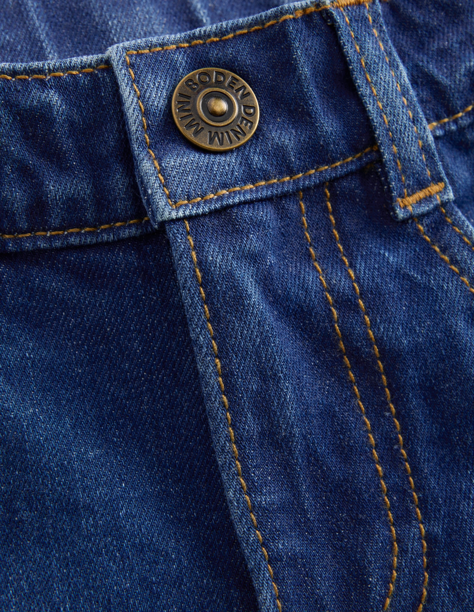 Capri Trousers-Denim Mid Wash - Image 3