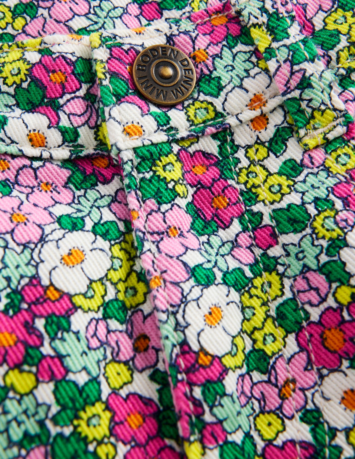 Capri Trousers-Multi Summerflower Bed - Image 3