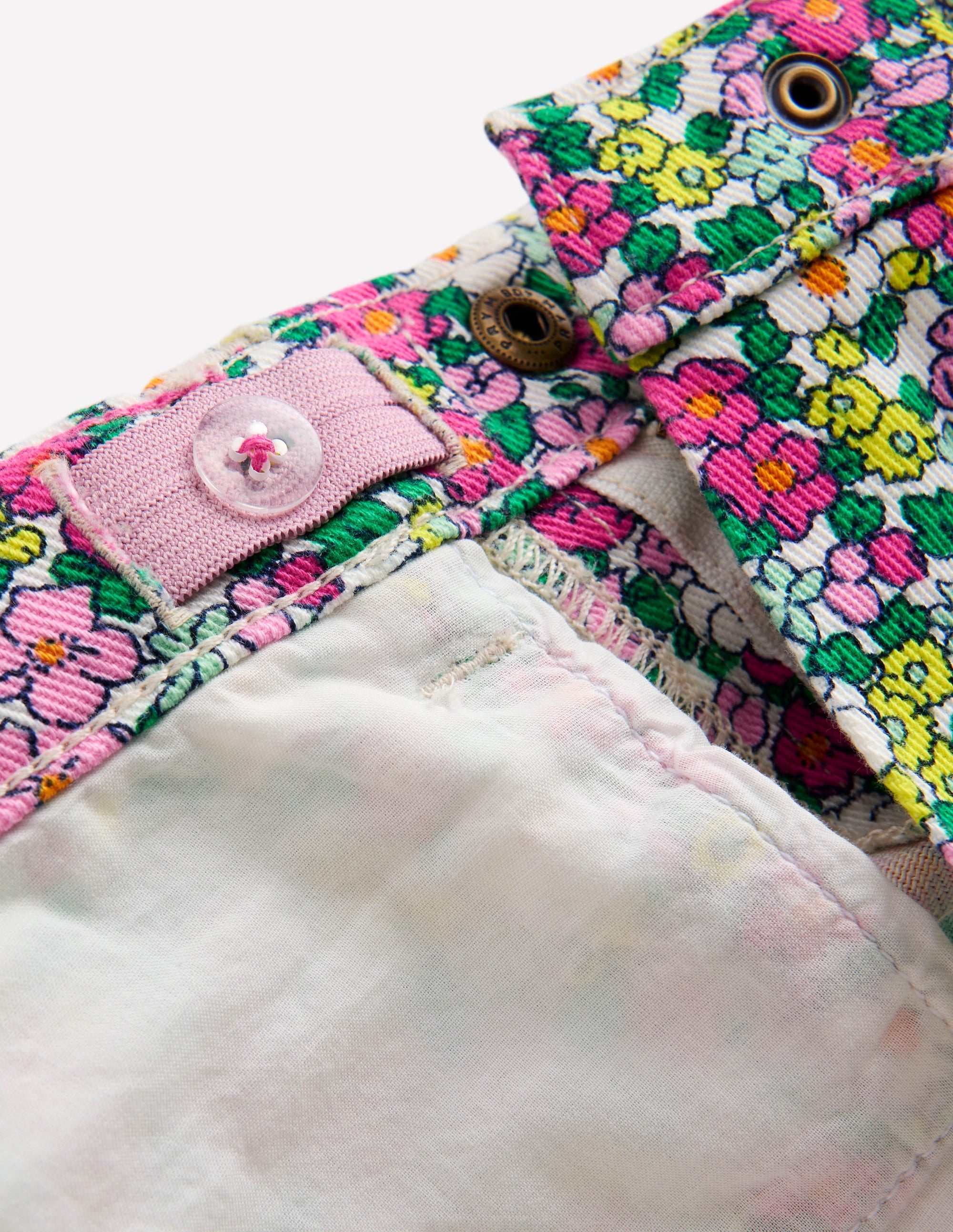 Capri Trousers-Multi Summerflower Bed - Image 4