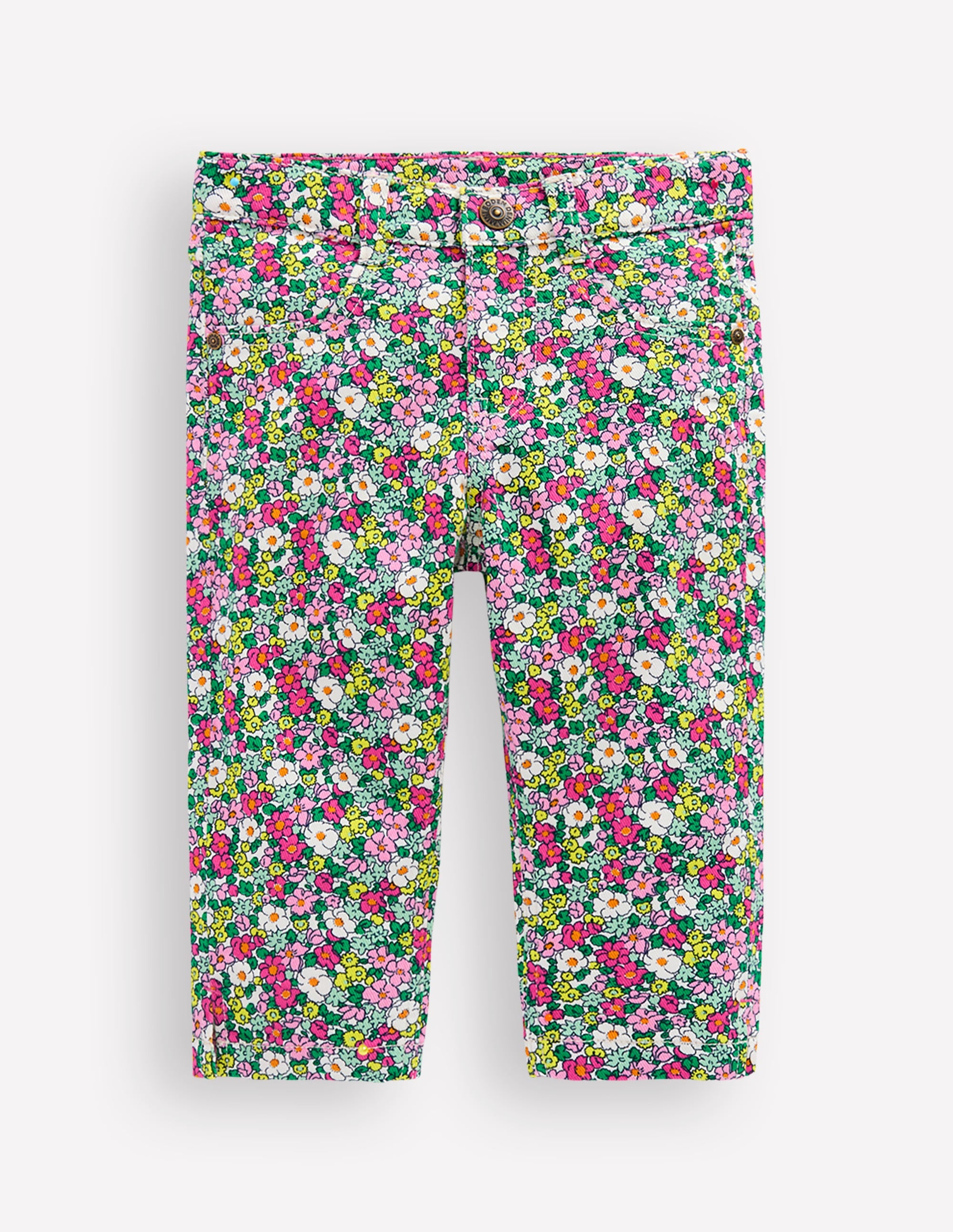 Capri Trousers-Multi Summerflower Bed - Image 1