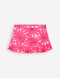 Swim Skirt-Festival Pink Daisy