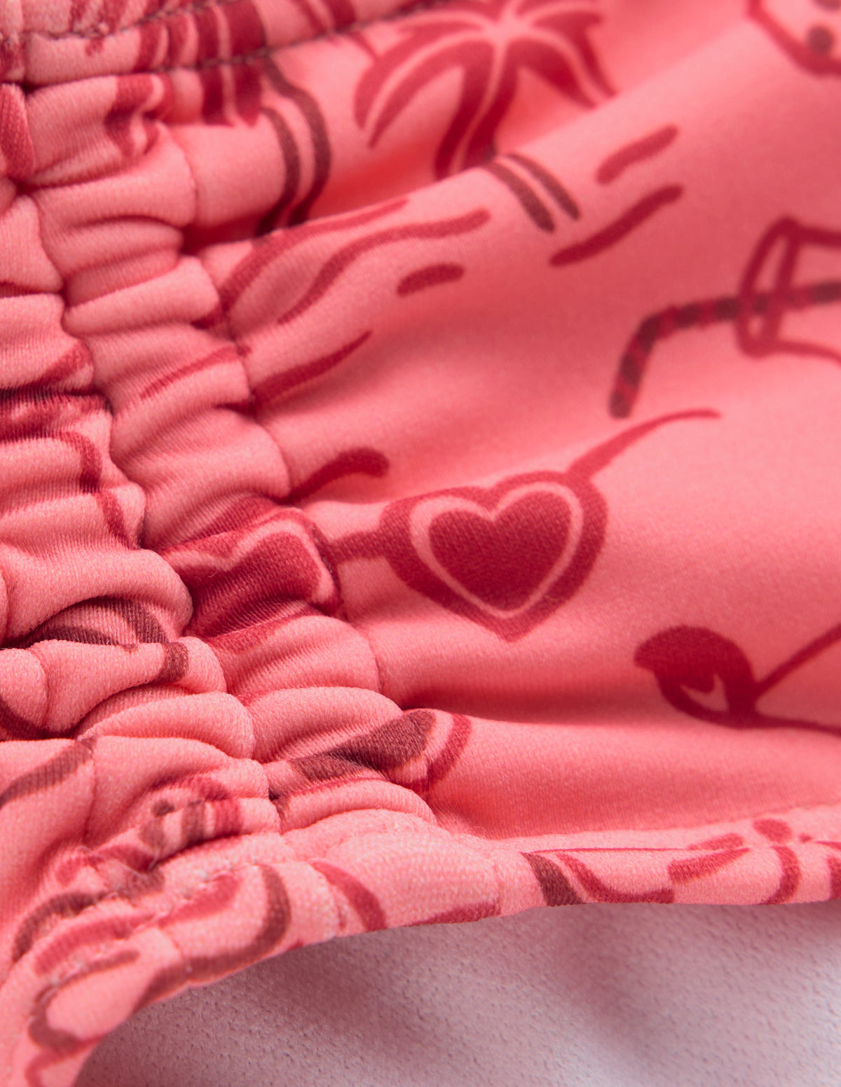 Ruched Bikini-Pink Holiday - Image 3