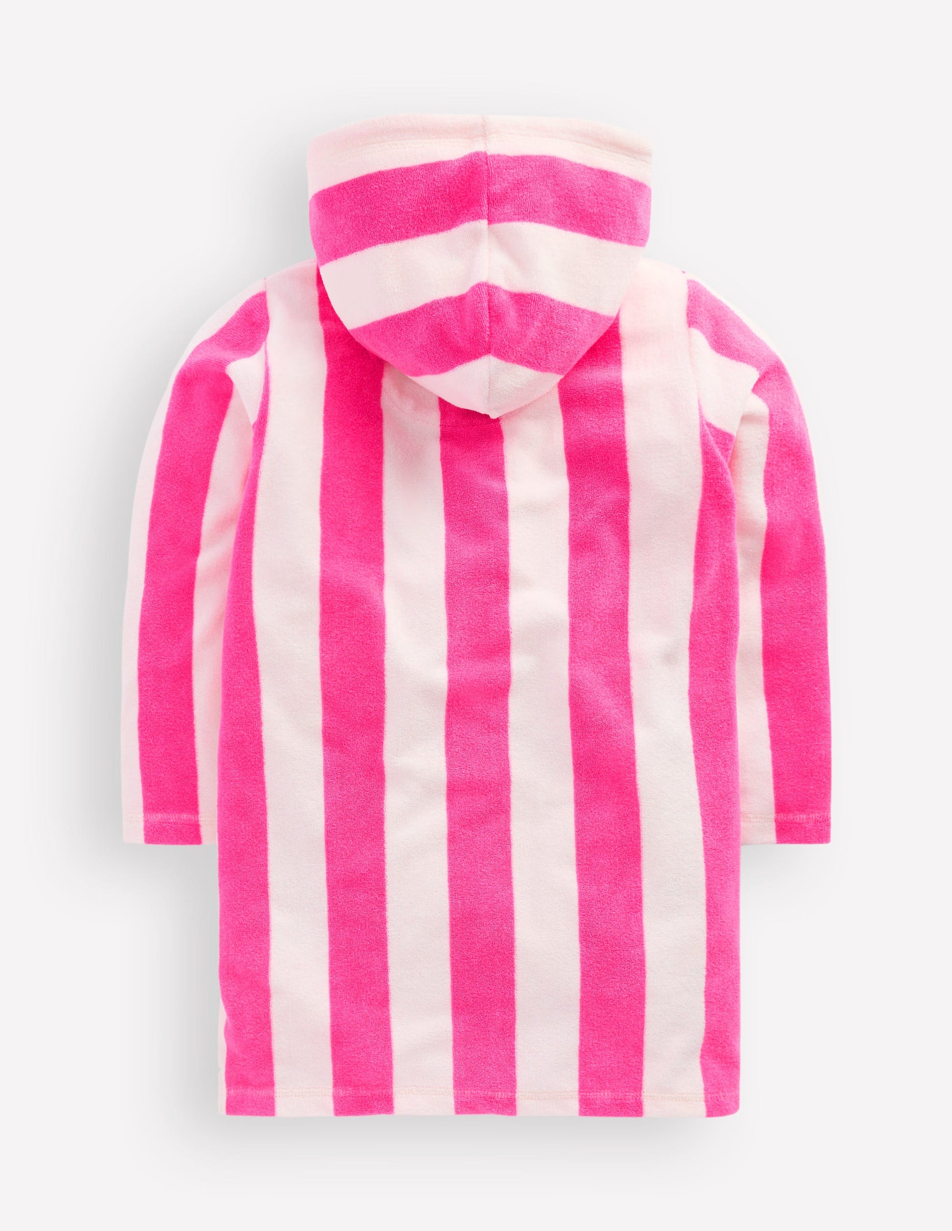 Fun Romie Towelling Zip-up-Sorbet Pink Turtles-3