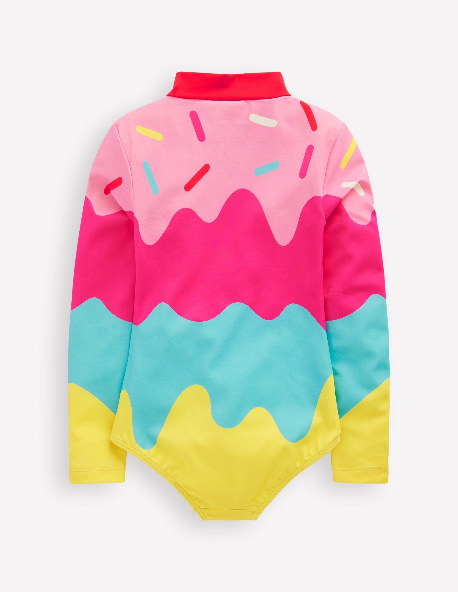 Fun Long-sleeved Swimsuit-Ice Cream-2