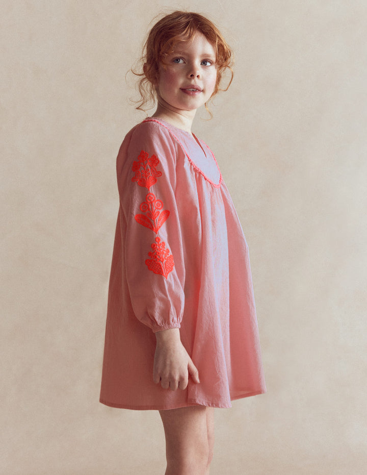 Swim Kaftan-Vintage Pink