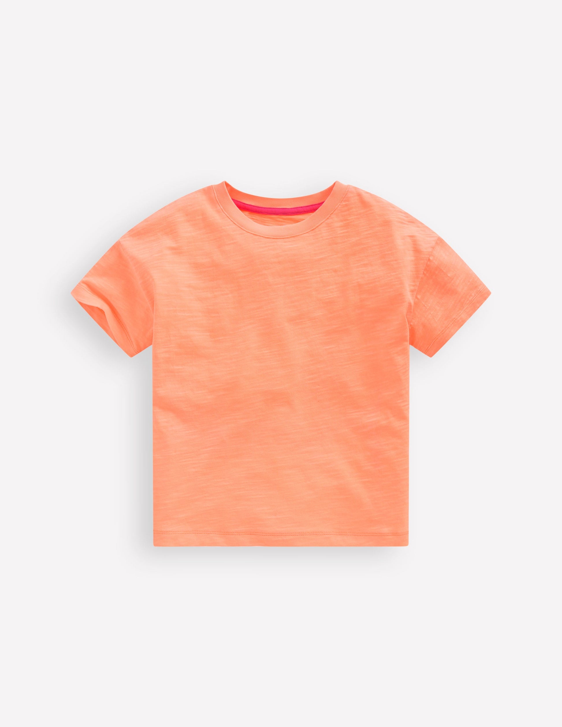Relaxed Neon T-shirt-Orange Neon-1