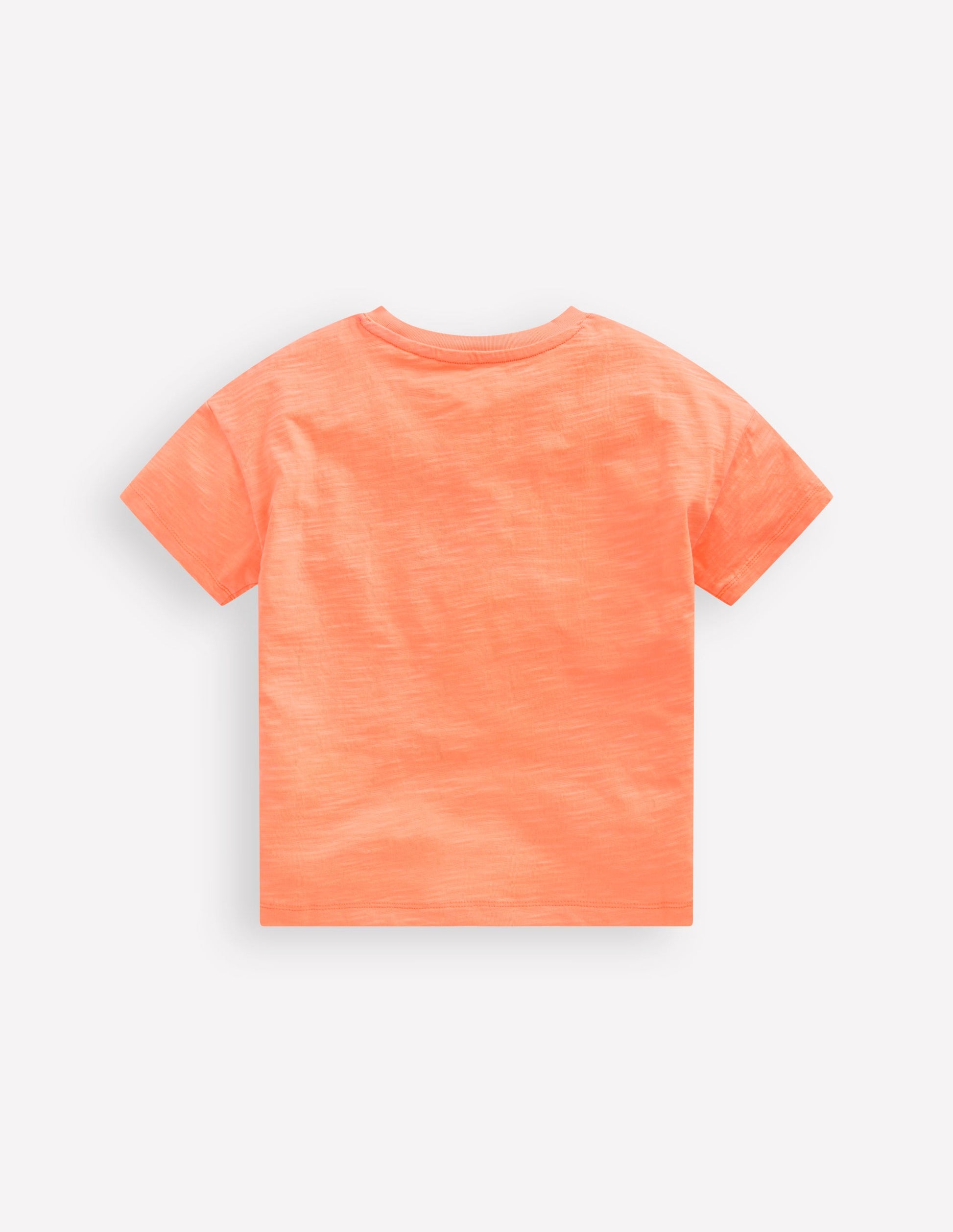 Relaxed Neon T-shirt-Orange Neon-2