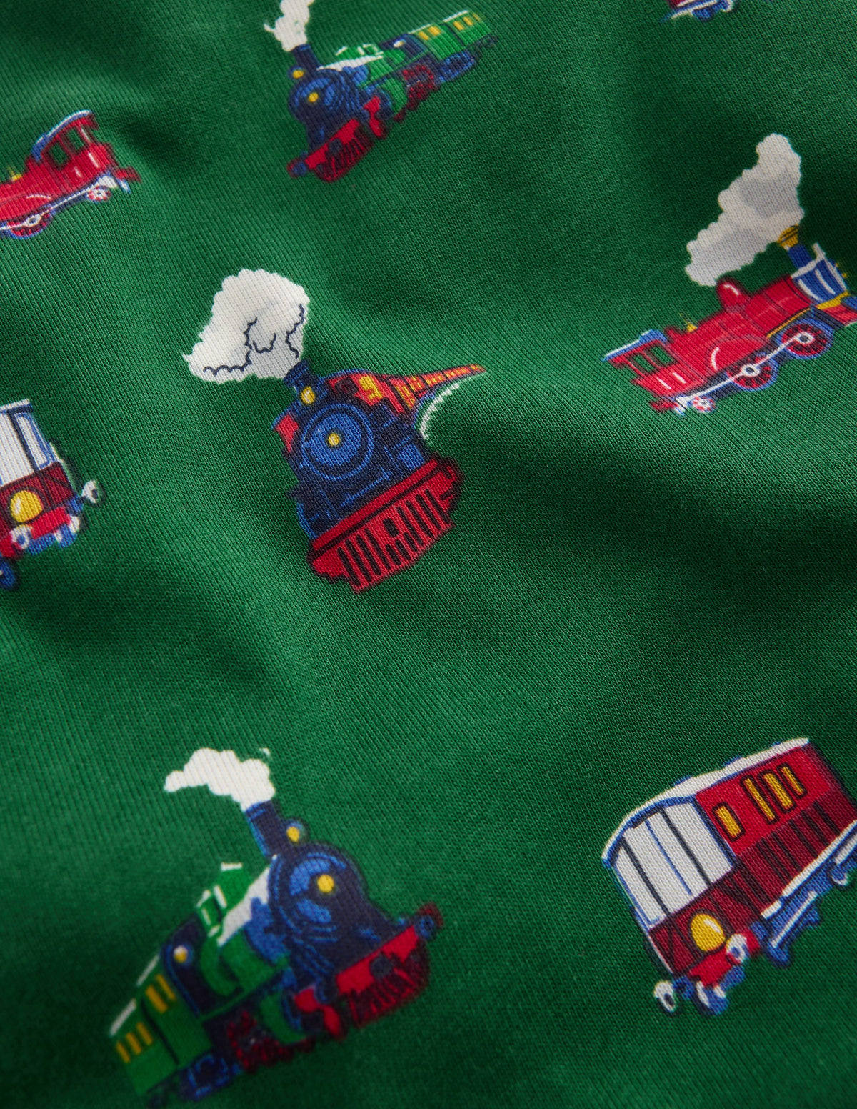 Snug Long John Pyjamas-Trains - Image 3
