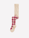 Patterned Tights-Argyle