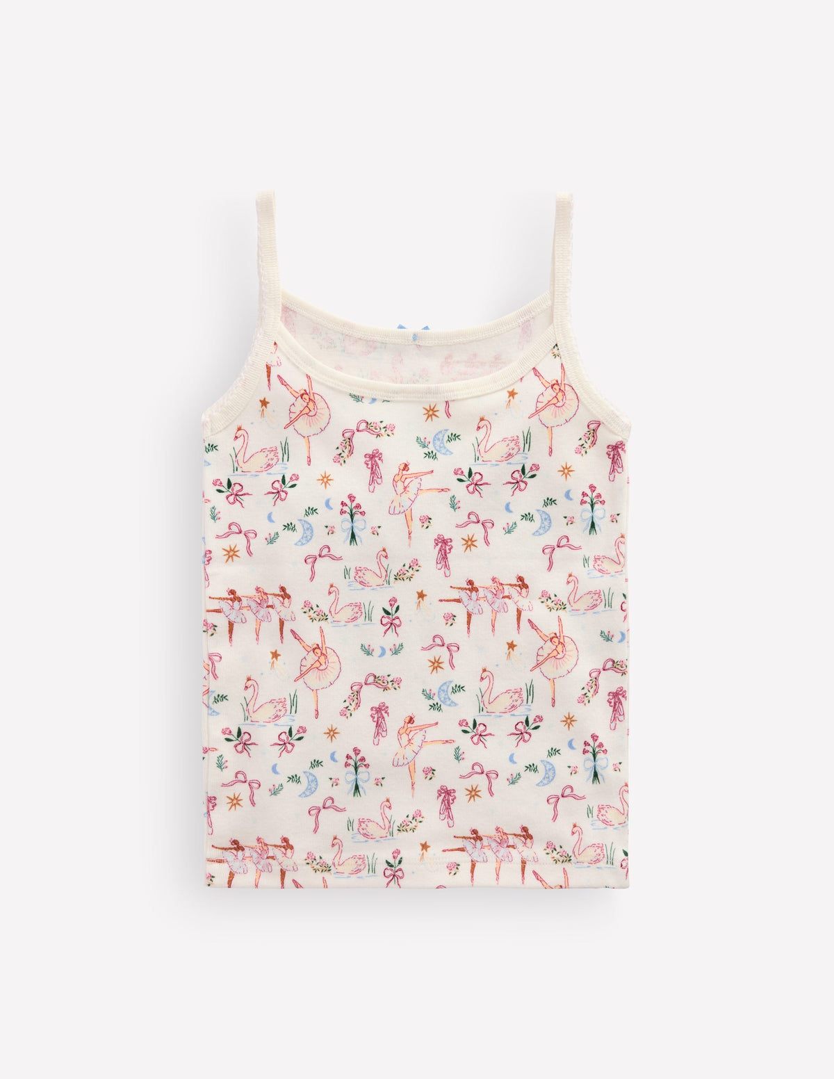 2-Pack Cotton Vests-Ballerinas-2