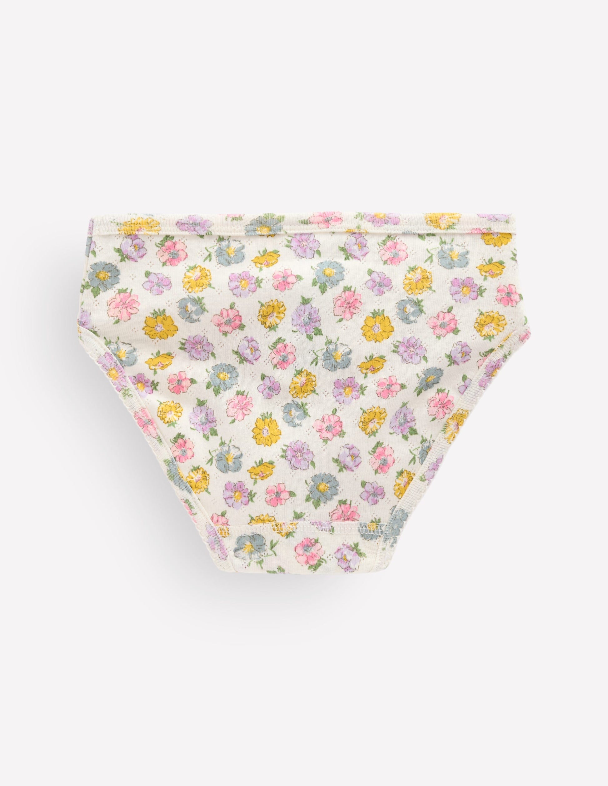 7-pack Pointelle Pants-Rosa floral-2