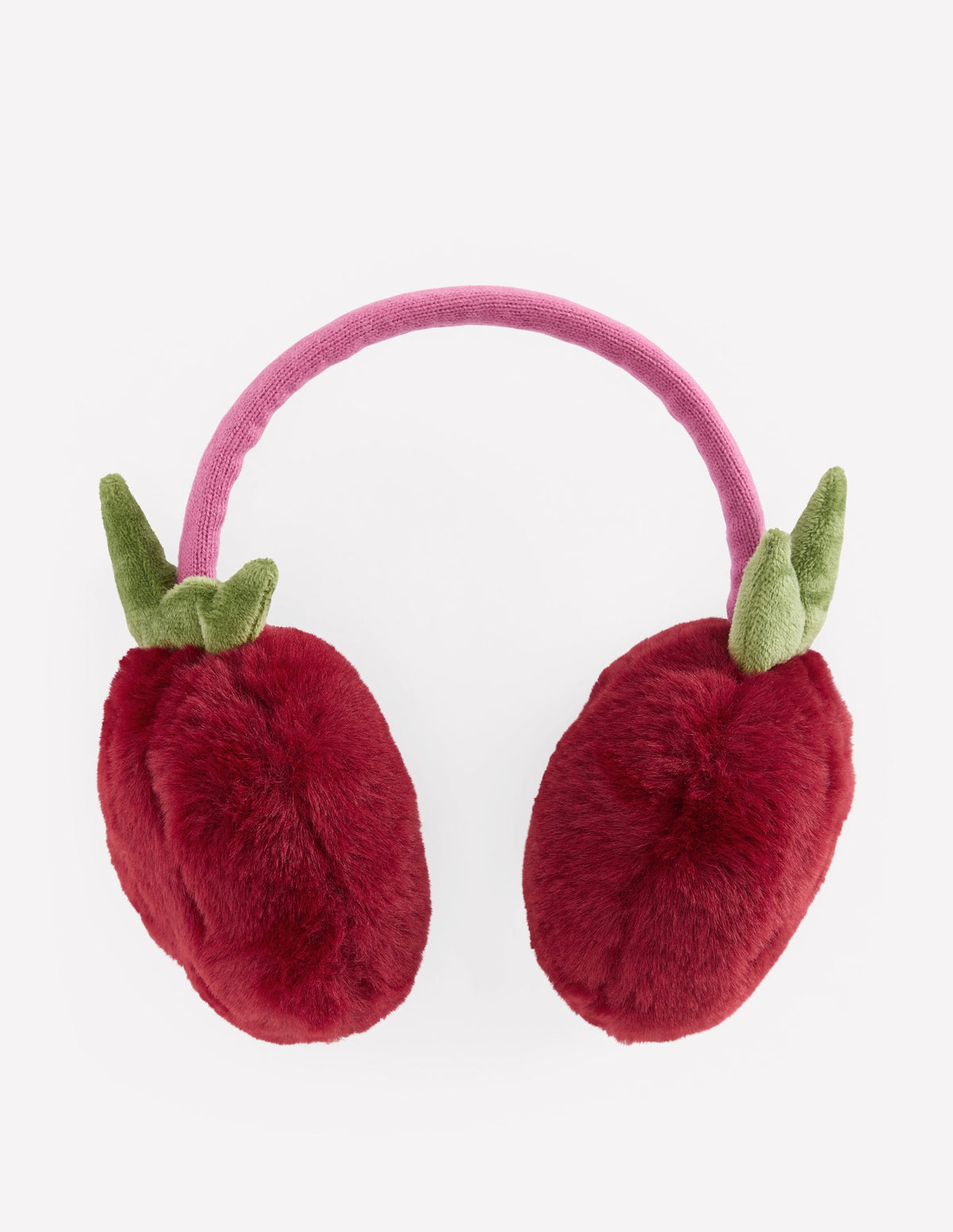 Novelty Ear Muffs-Raspberry-1
