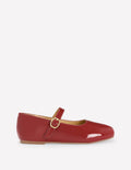 Square Toe Mary Janes-Burnt Orange