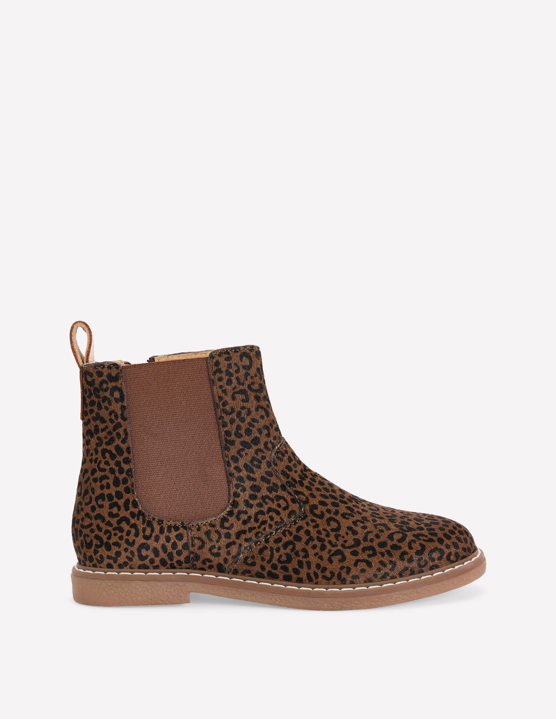 Leather Chelsea Boots-Leopard-1