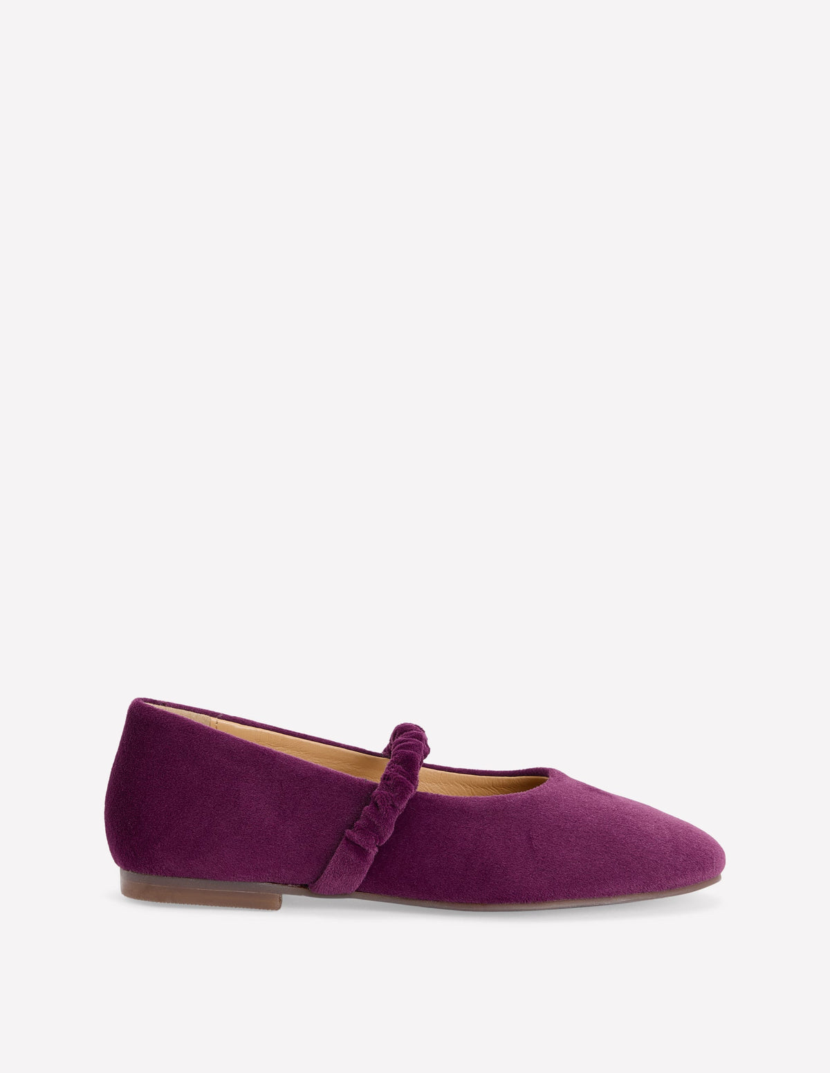 Velvet Mary Janes-Deep Wisteria-1