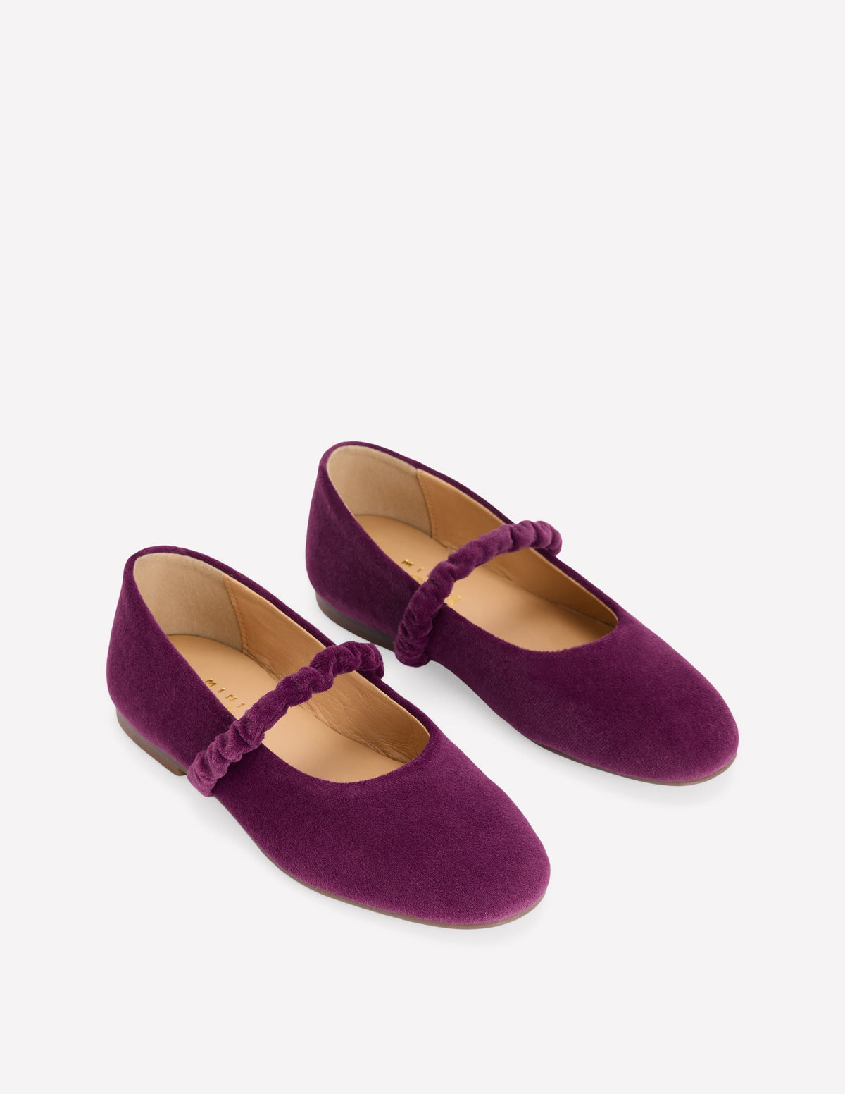 Velvet Mary Janes-Deep Wisteria-2