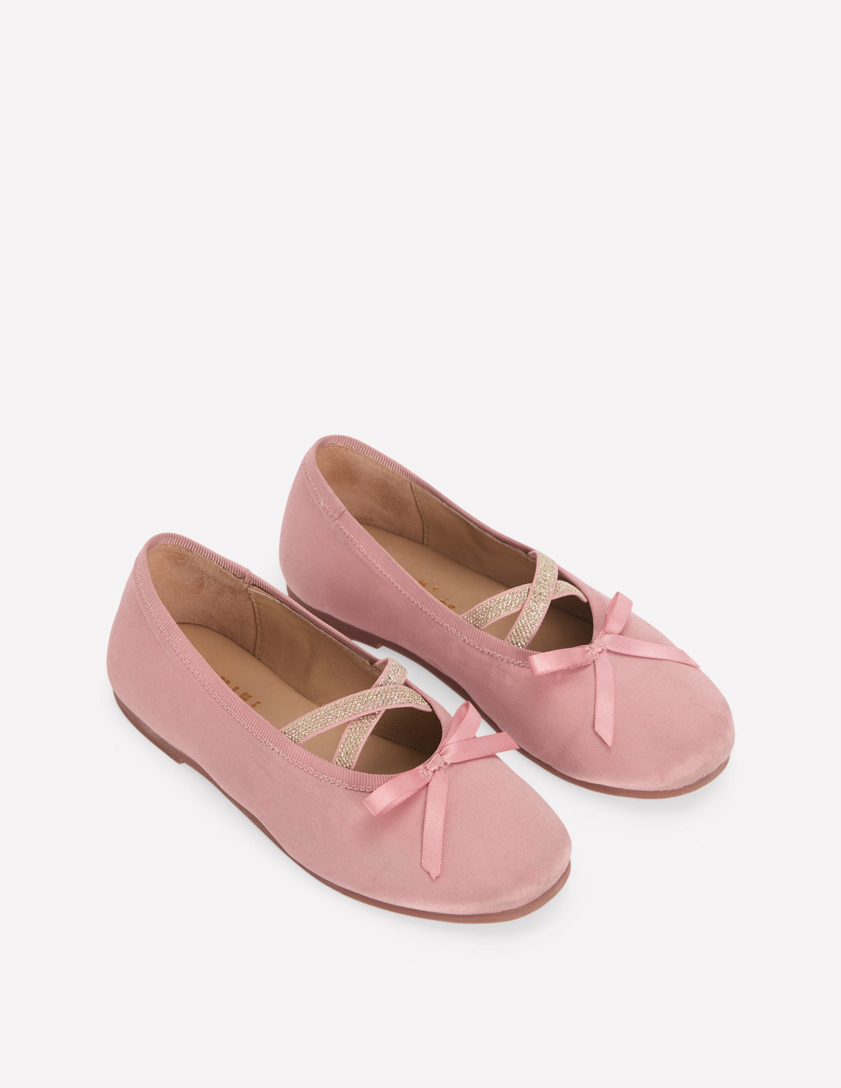 Satin Ballet Flats-Spring Blossom Pink-2