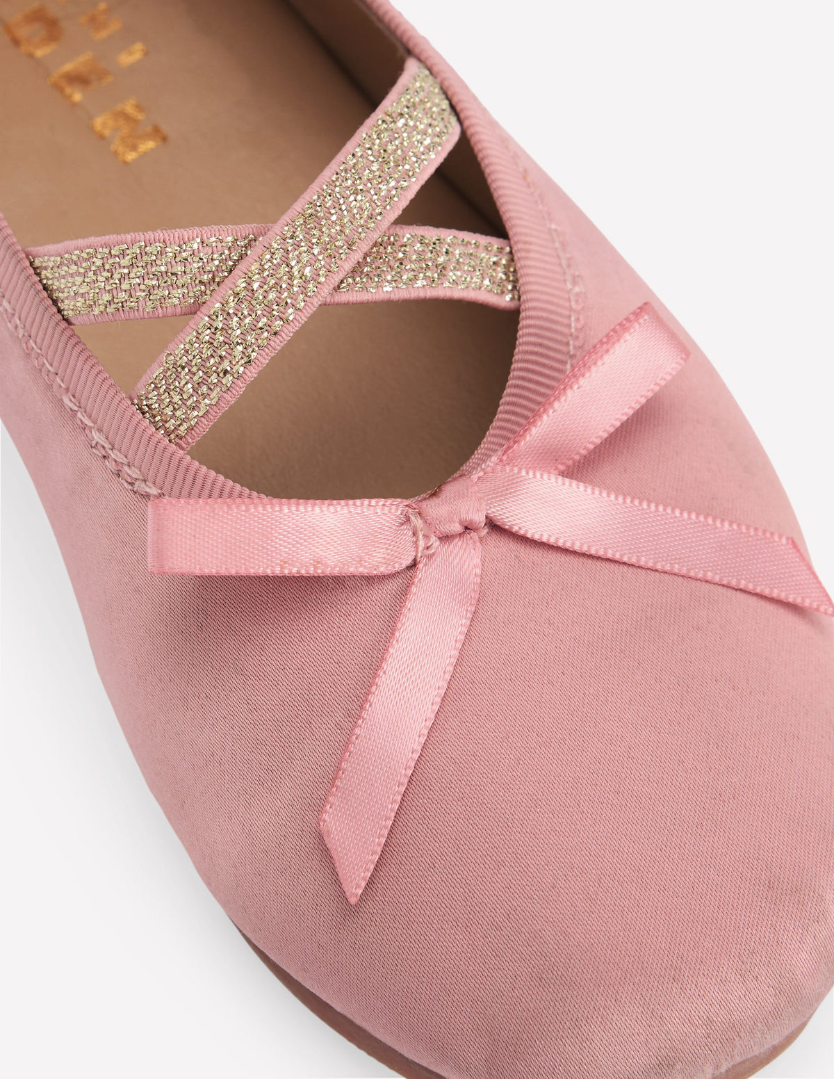 Satin Ballet Flats-Spring Blossom Pink - Image 3