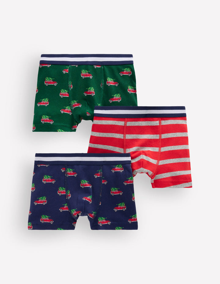 3-pack boxers-Festive