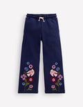 Bobbie Appliqué Joggers-Navy Birds