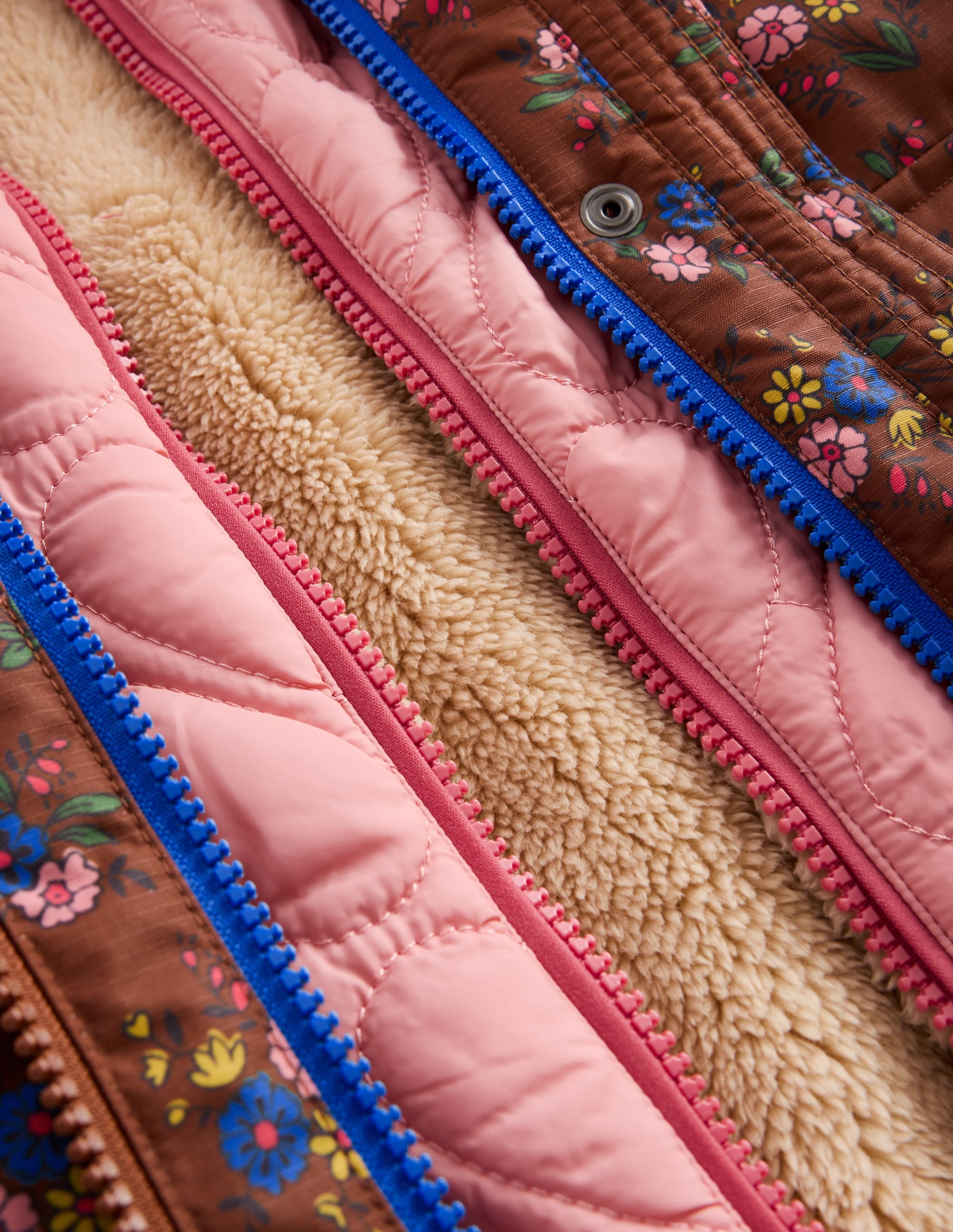 4-in-1 Waterproof Coat-Russet Sprouting Garden - Image 5