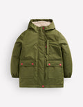 4-in-1 Waterproof Coat-Olive
