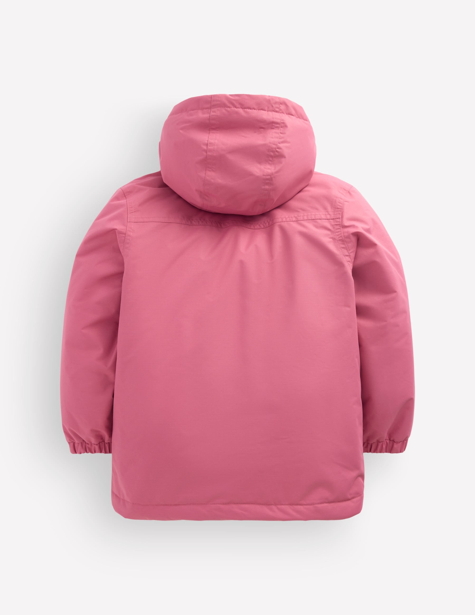 4-in-1 Waterproof Coat-Pink Heather - Image 12