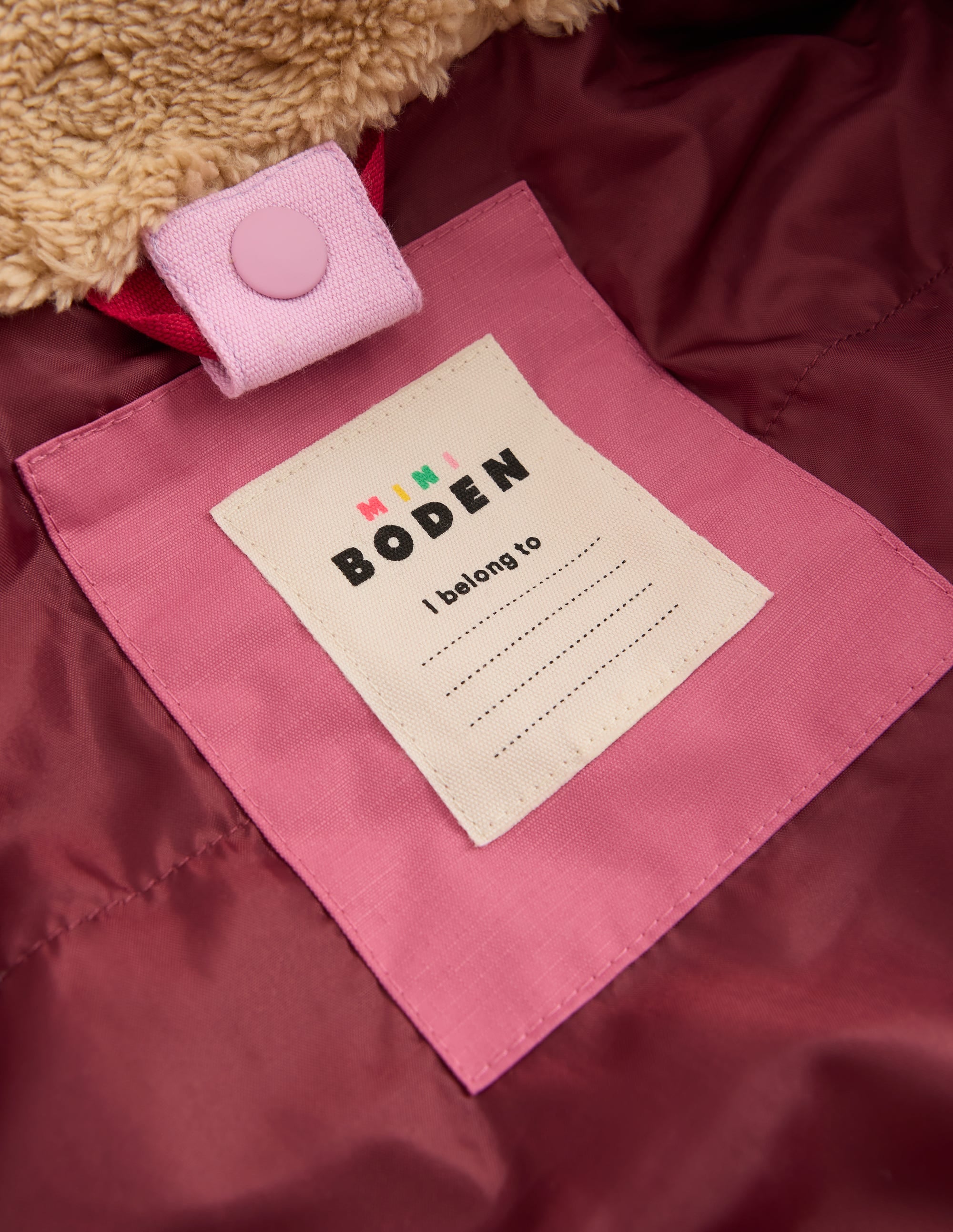 4-in-1 Waterproof Coat-Pink Heather - Image 14