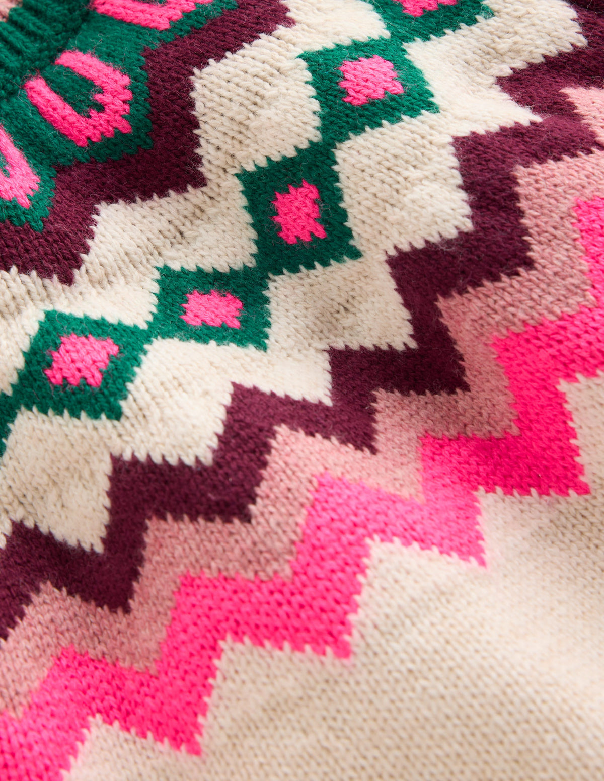 Eleanor Fair Isle Jumper-Oatmeal Marl-4