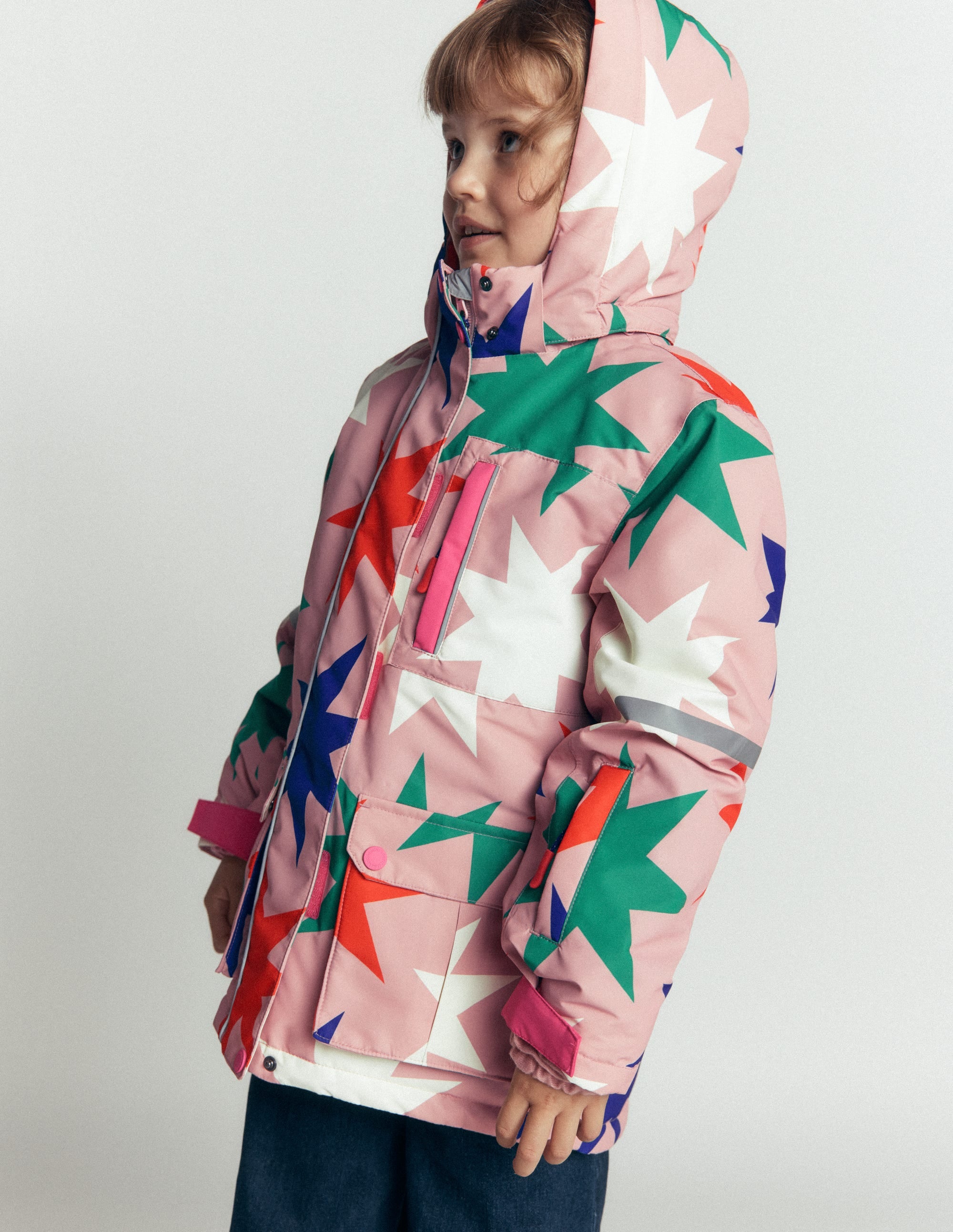 All-Weather Waterproof Coat-Multi Colour Star - Image 7