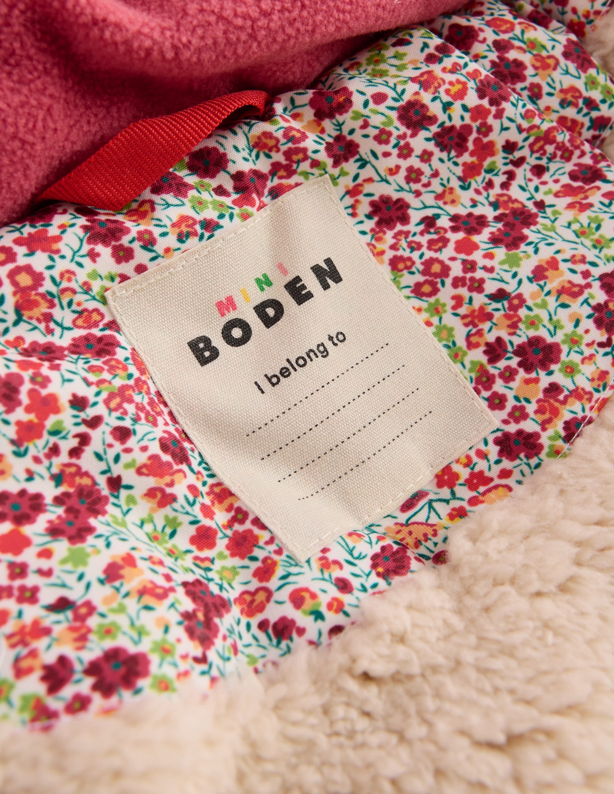 Joni Quilted Parka Coat-Floral - Image 4