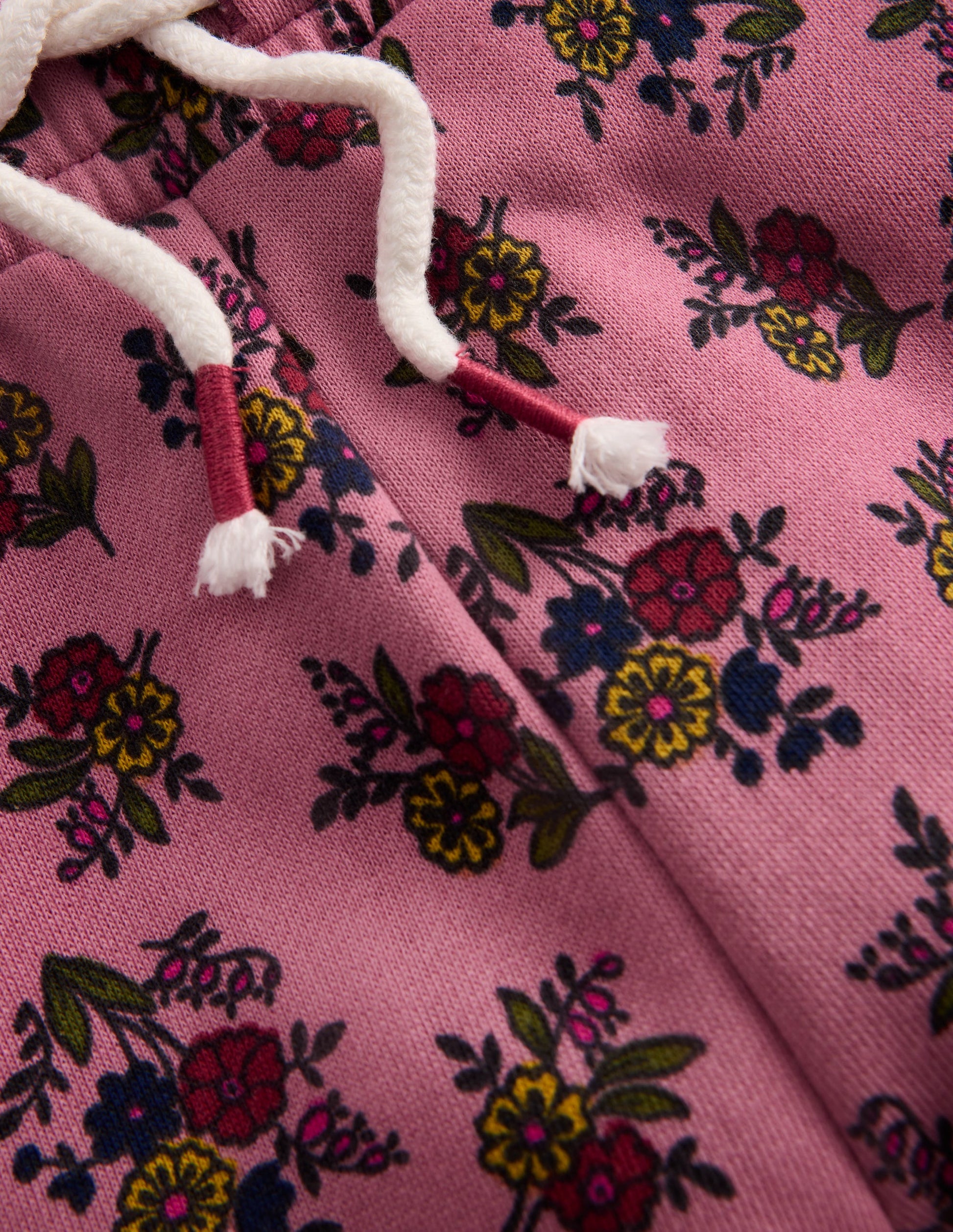 Wide Leg Printed Jogger-Vintage Rose Sprouting Garden-3