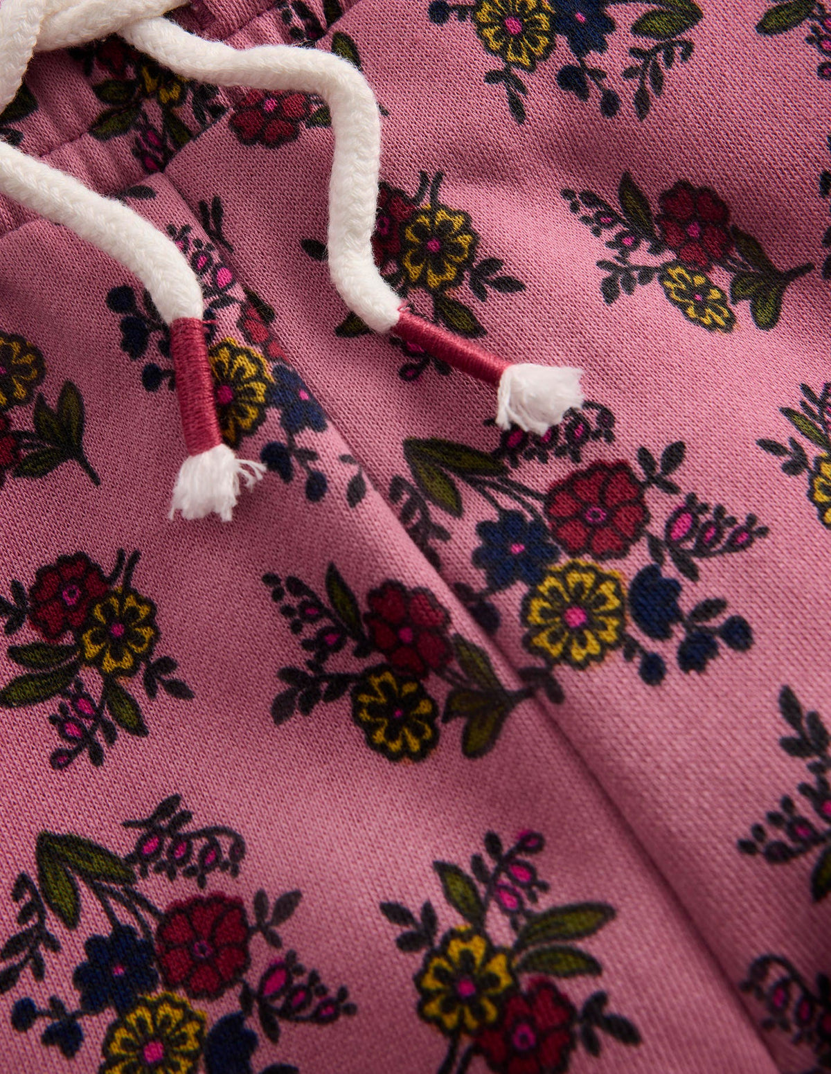 Wide Leg Printed Jogger-Vintage Rose Sprouting Garden-3