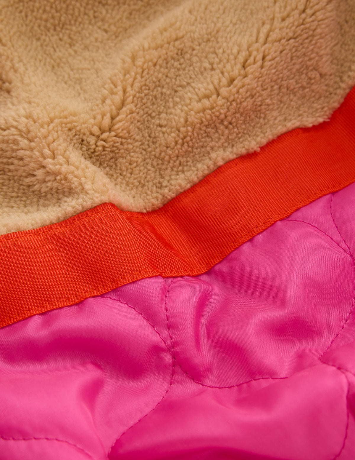 Fun Padded Coat-Multi Argyle-6