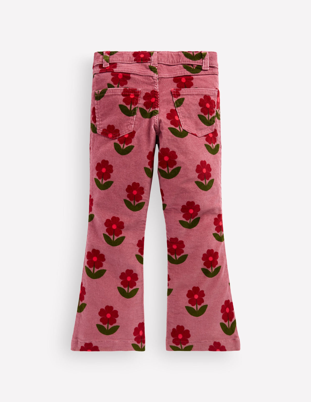 Kick Flare Jeans-Pink Heather Spaced Flower - Image 2