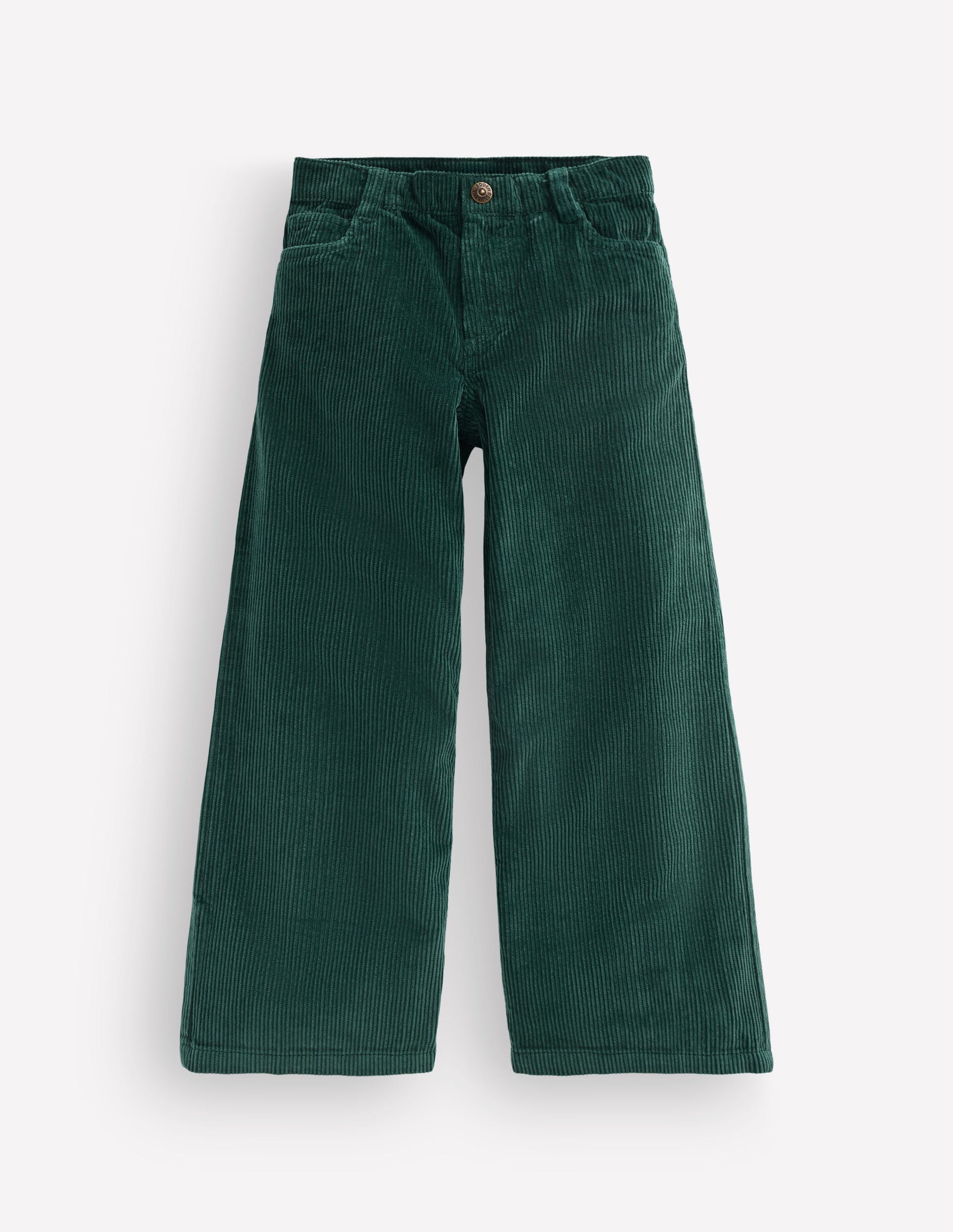 Wide Leg Jeans-Malachite Green Cord-3