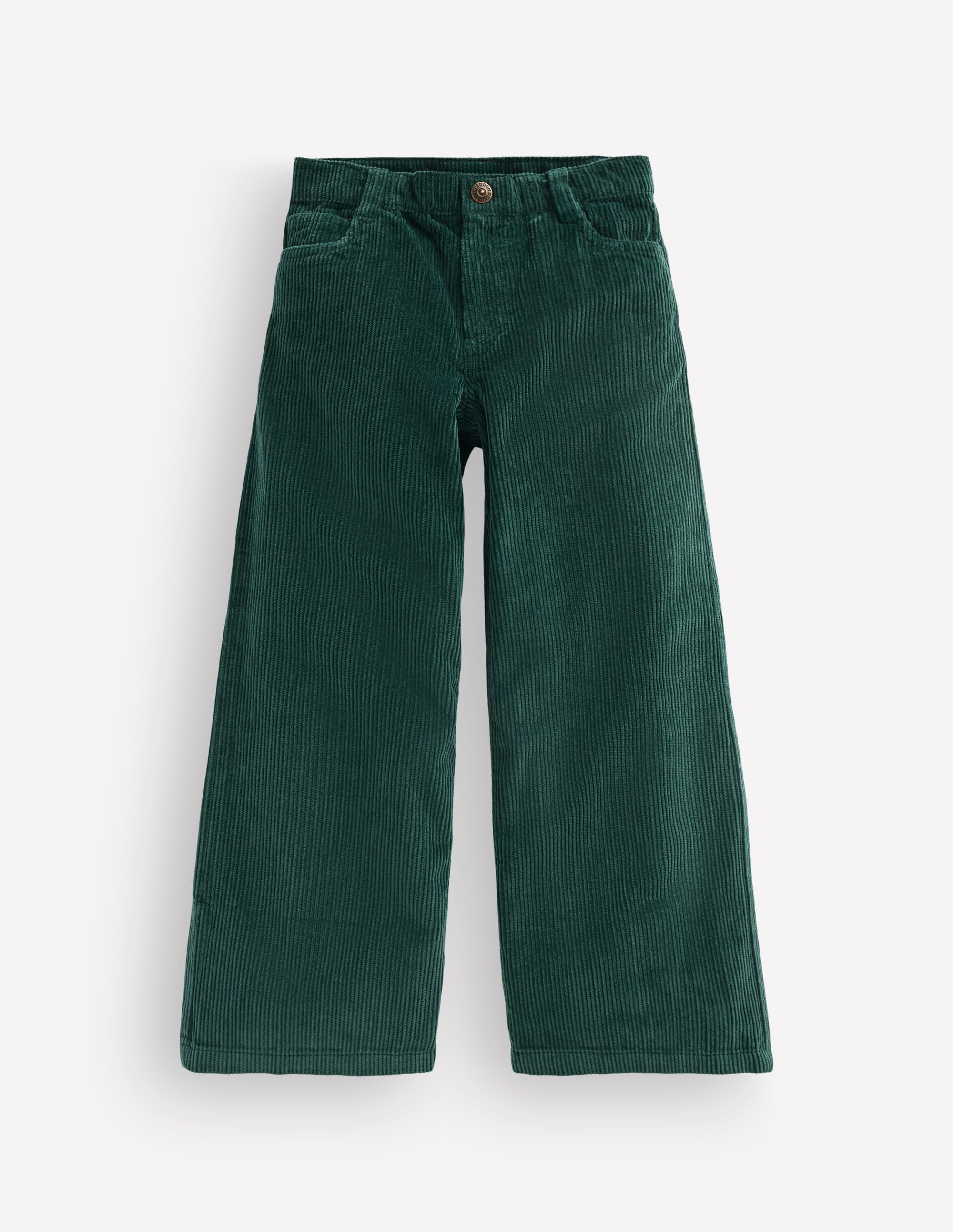 Wide Leg Jeans-Malachite Green Cord - Image 3
