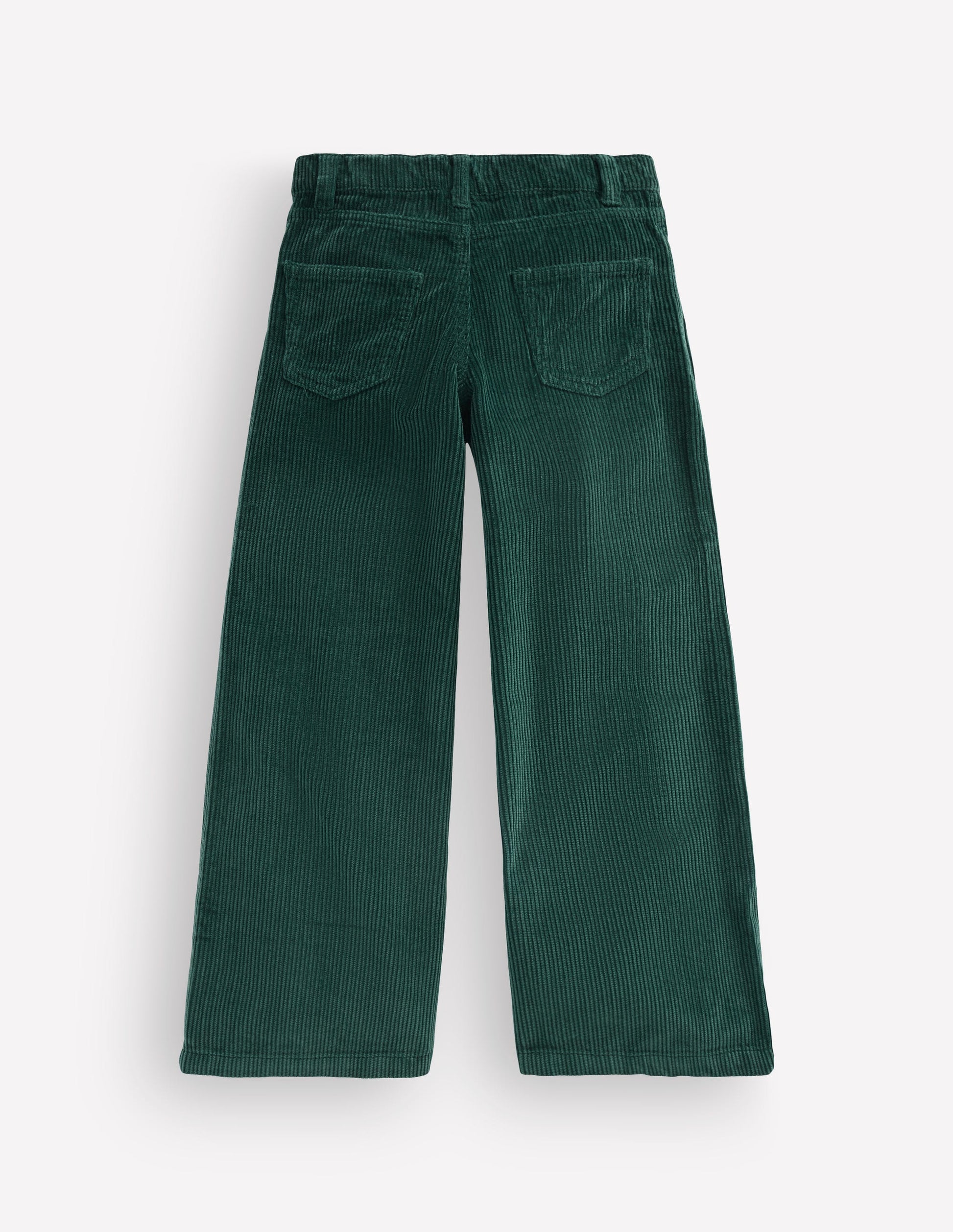 Wide Leg Jeans-Malachite Green Cord-4
