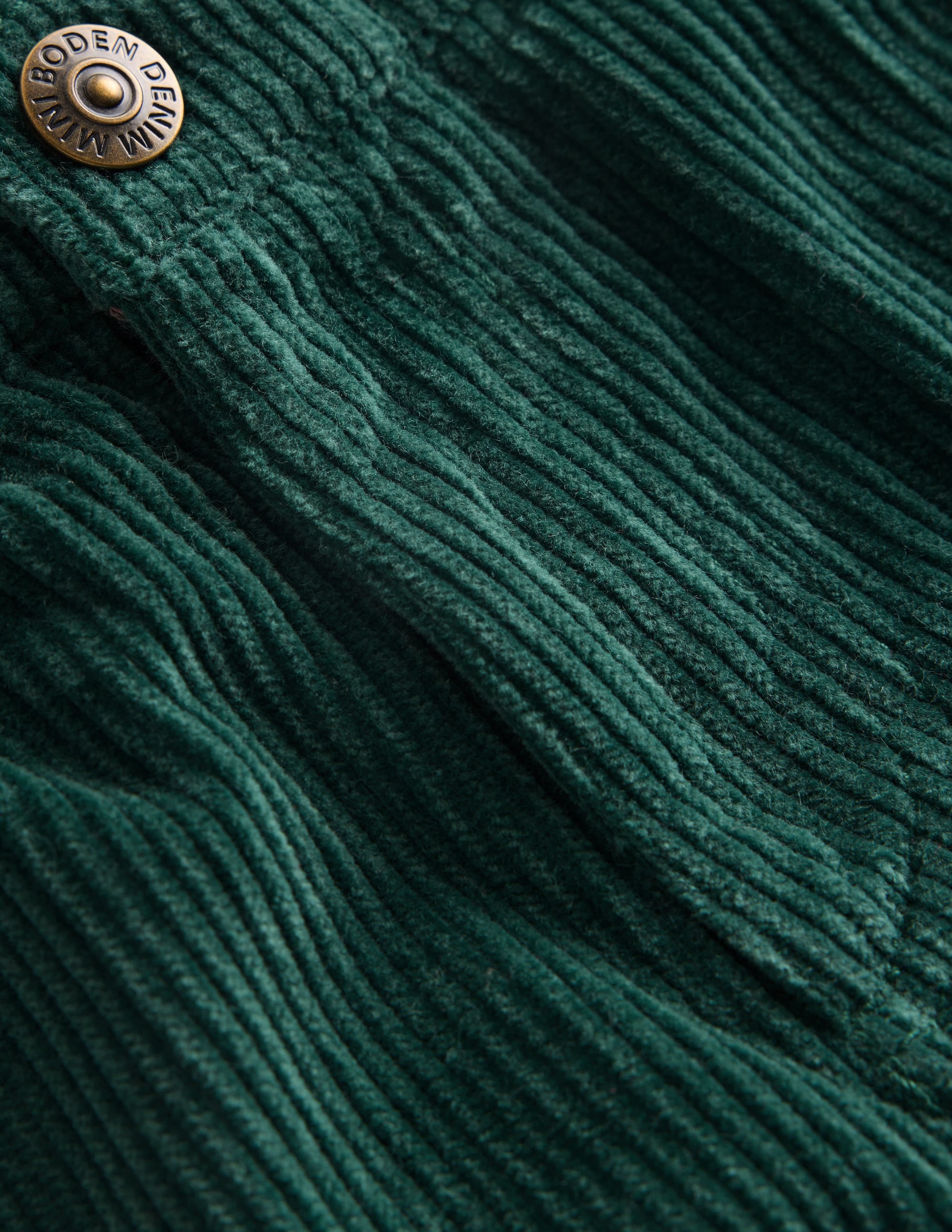 Wide Leg Jeans-Malachite Green Cord - Image 5