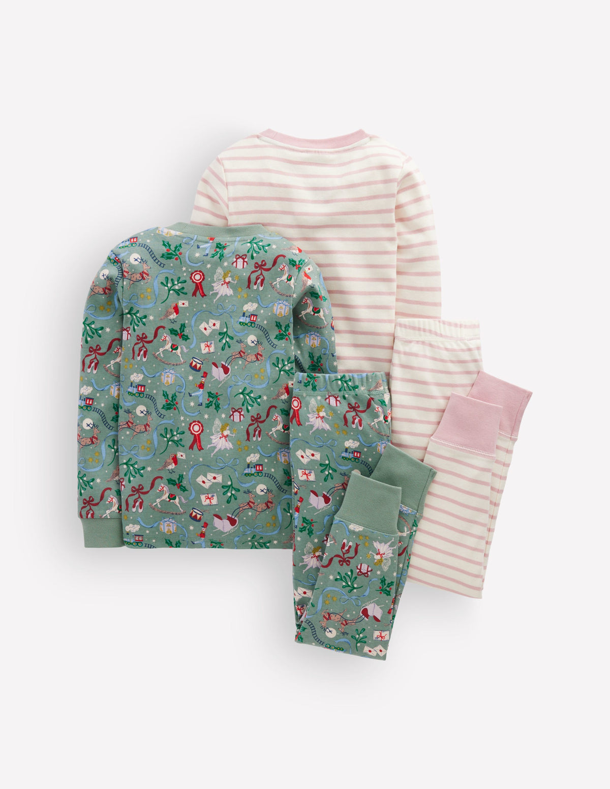 Twin Pack Snug Pyjamas-Polar Post - Image 2