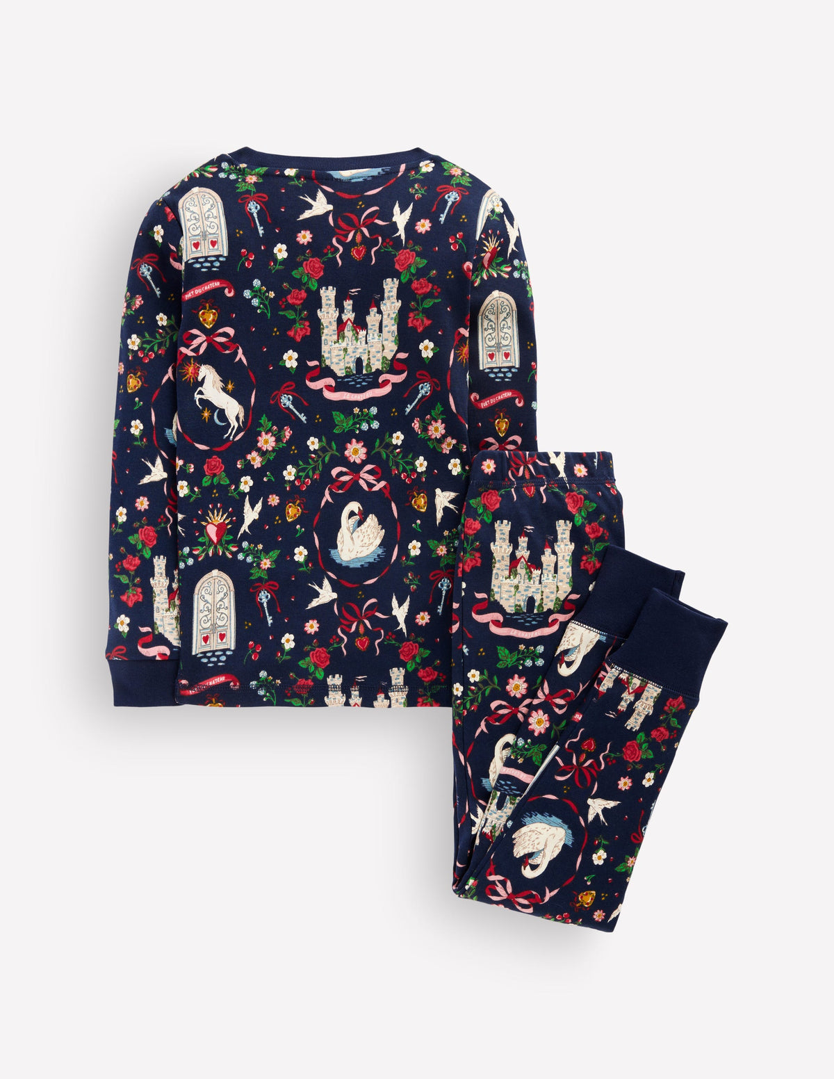 Snug Glow-In-The-Dark Pyjamas-Fairytale Castle-3