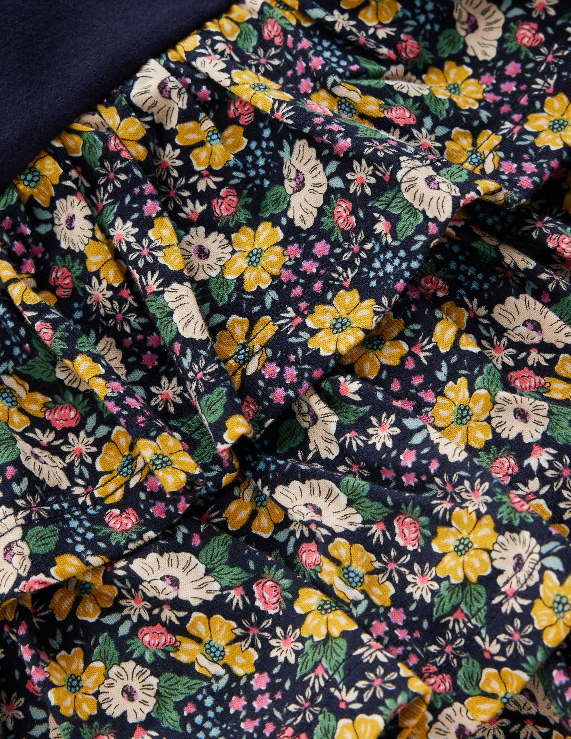 Cora Jersey RaRa Dress-Blue Floral - Image 3