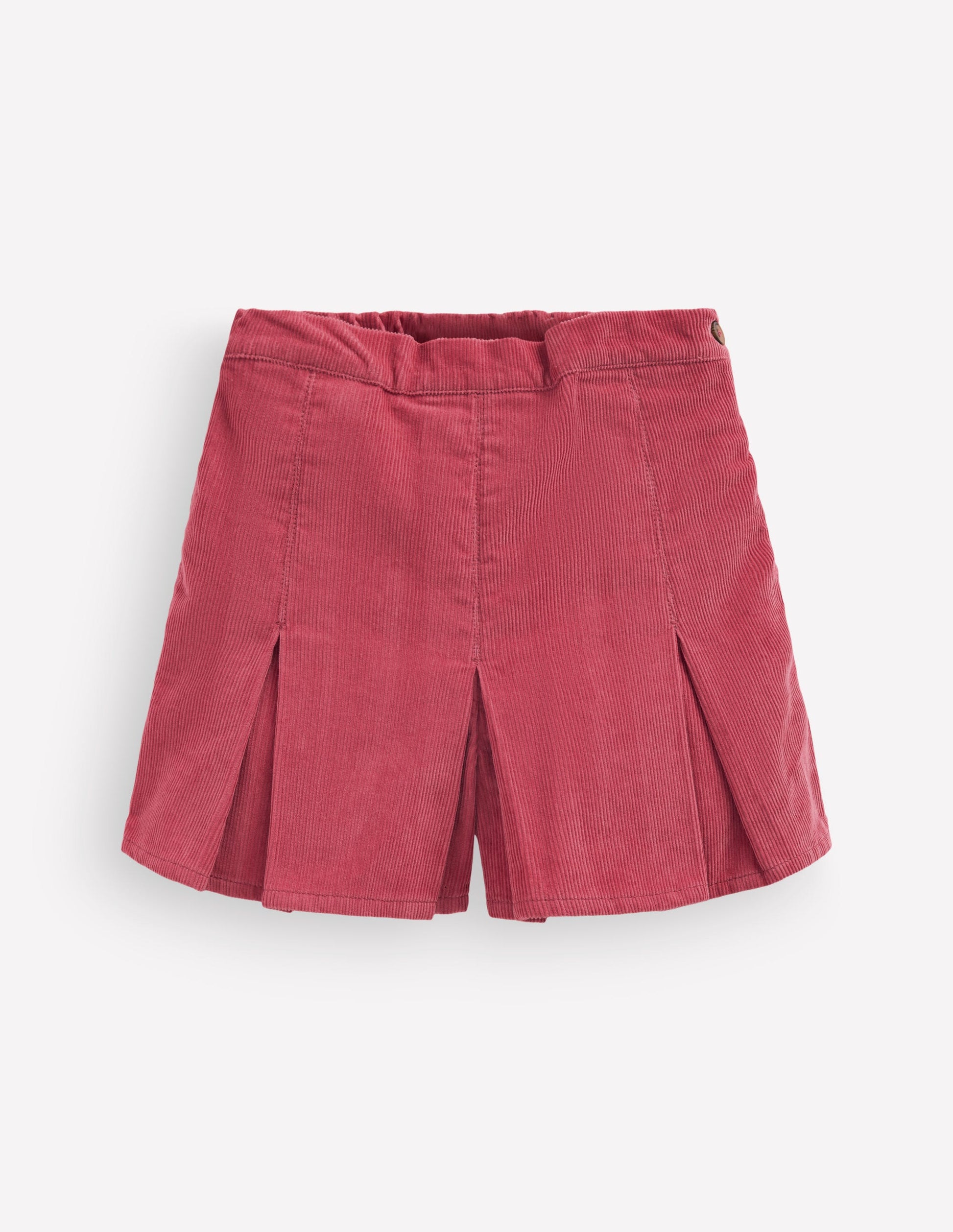 Pleated Skort-Winter Blush Cord-5