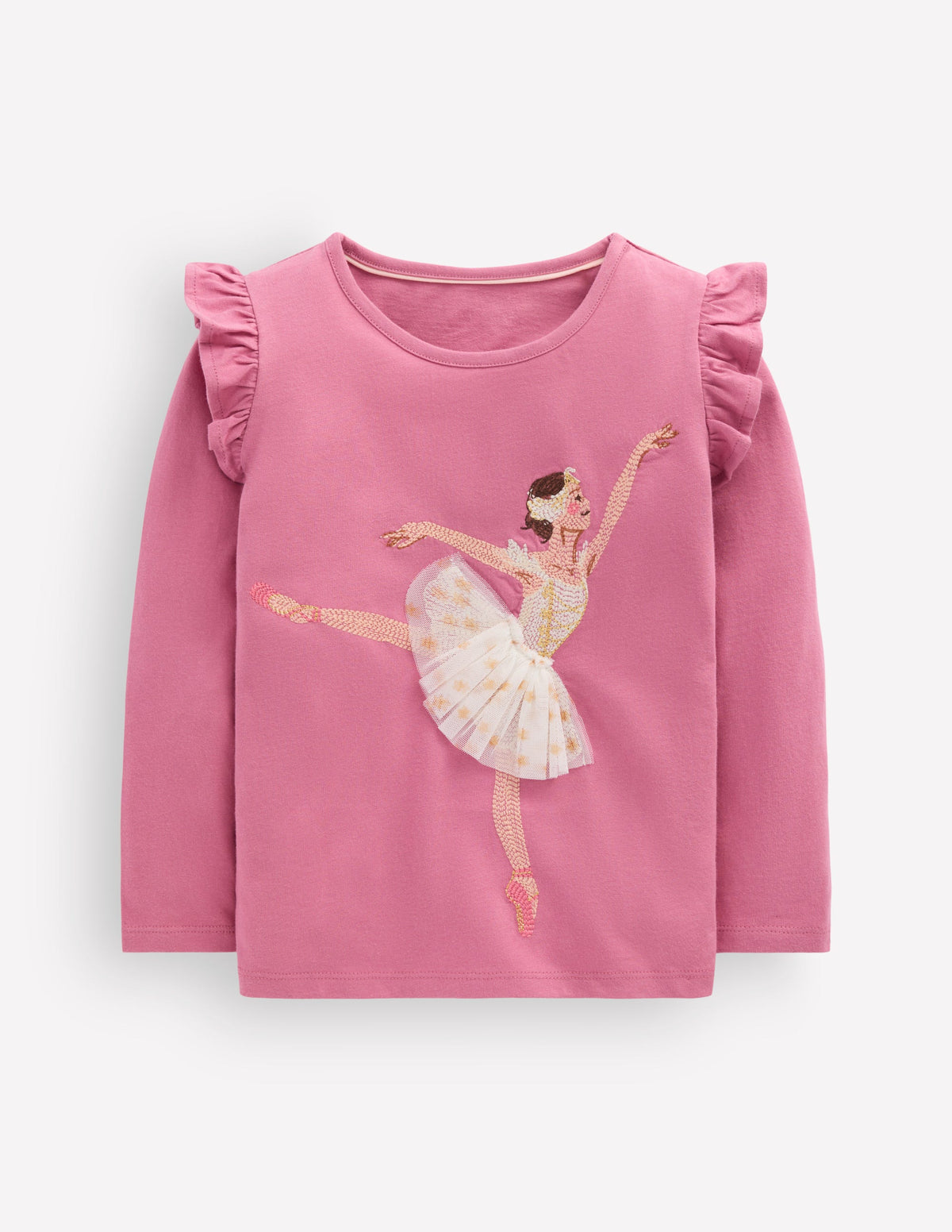 Long Sleeve Superstitch Tee-Pink Ballerina-1